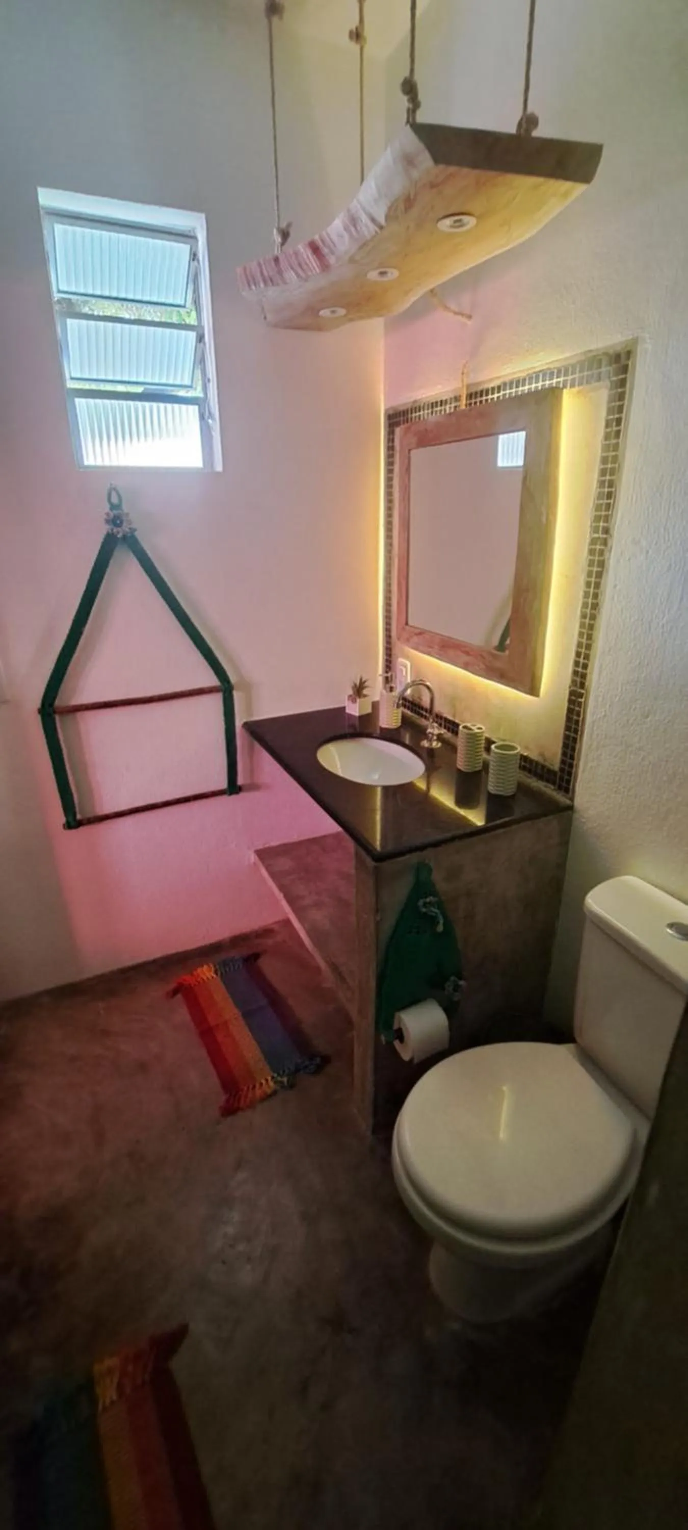 Shower in Pousada Lotus