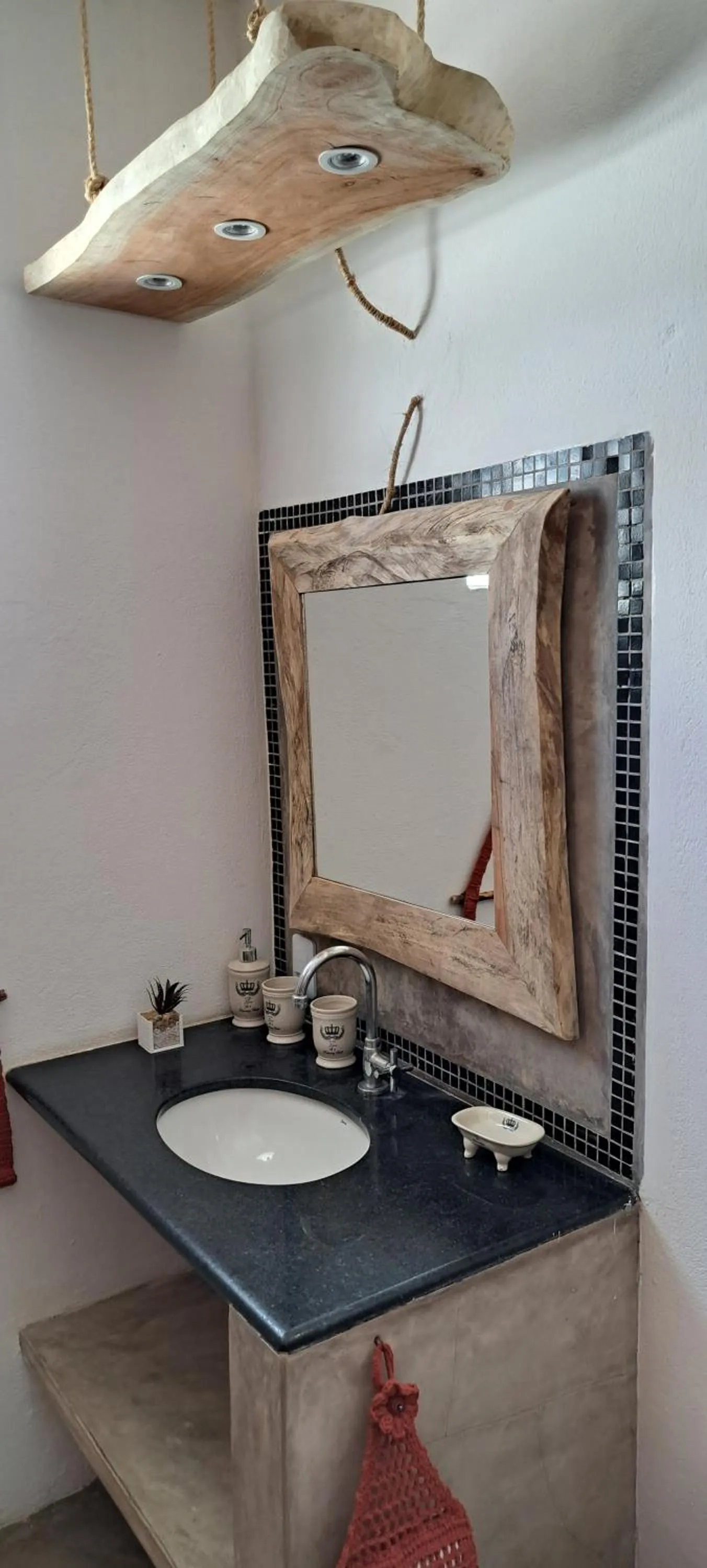 Shower in Pousada Lotus