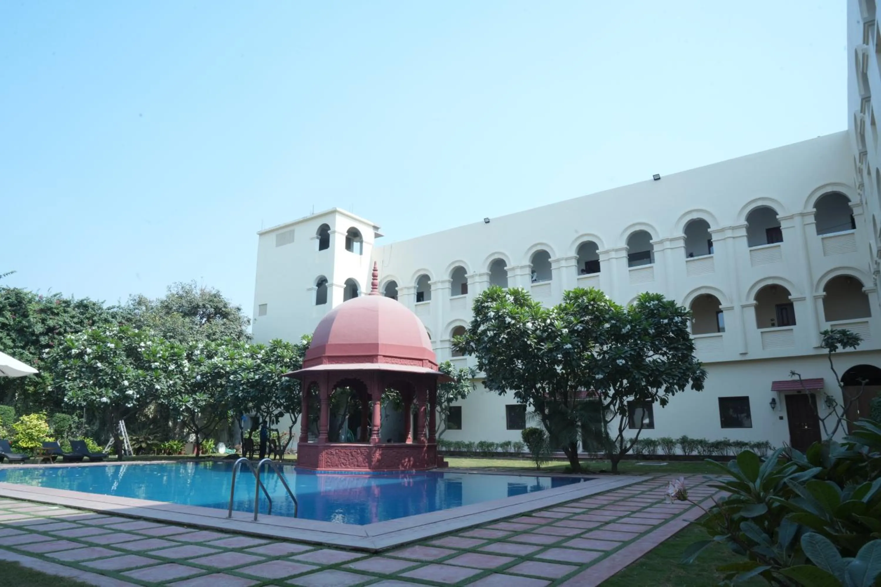 Pool view in The Grand Imperial - Heritage Hotel