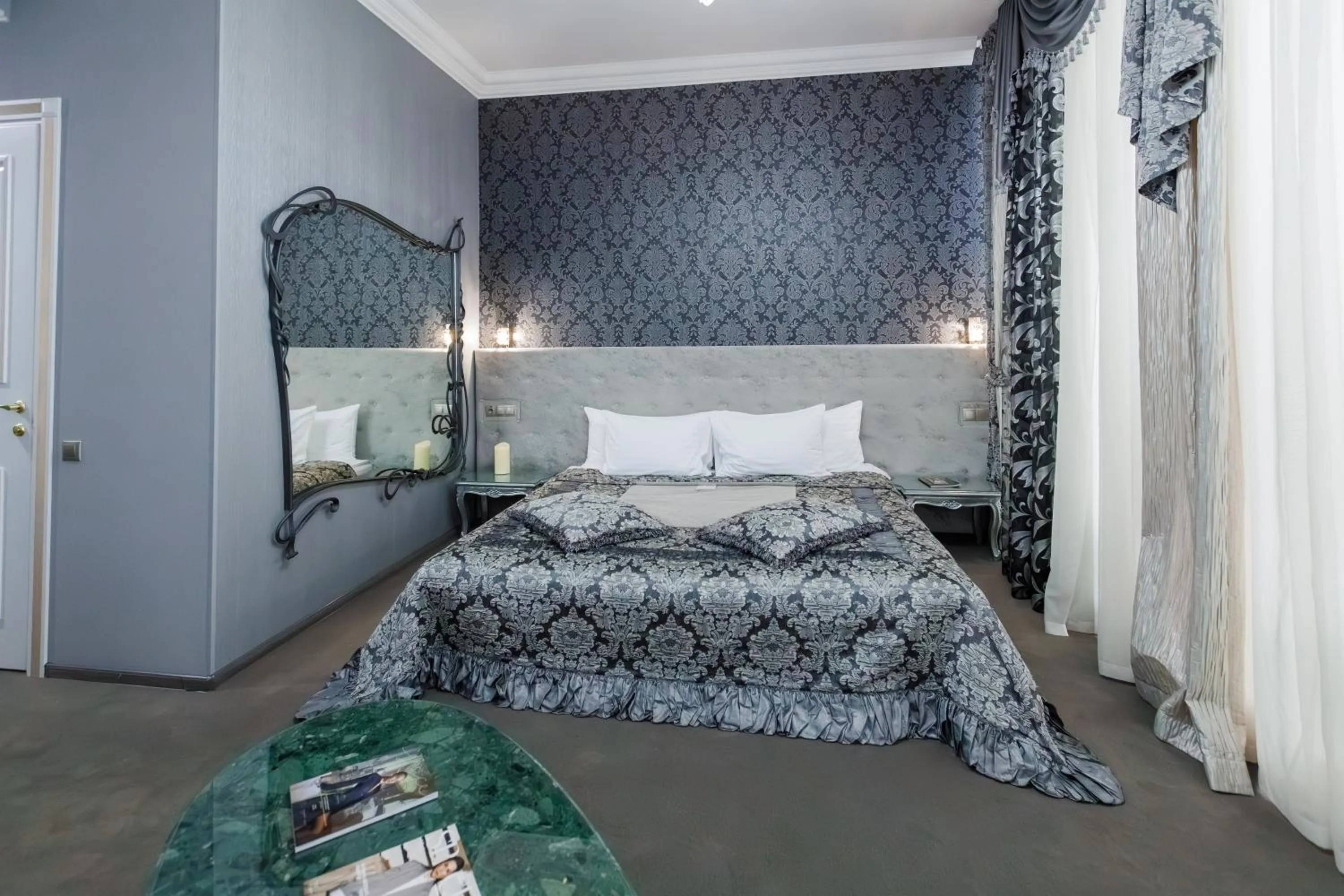 Bed in Boutique Spa Casino Hotel Lybid Plaza