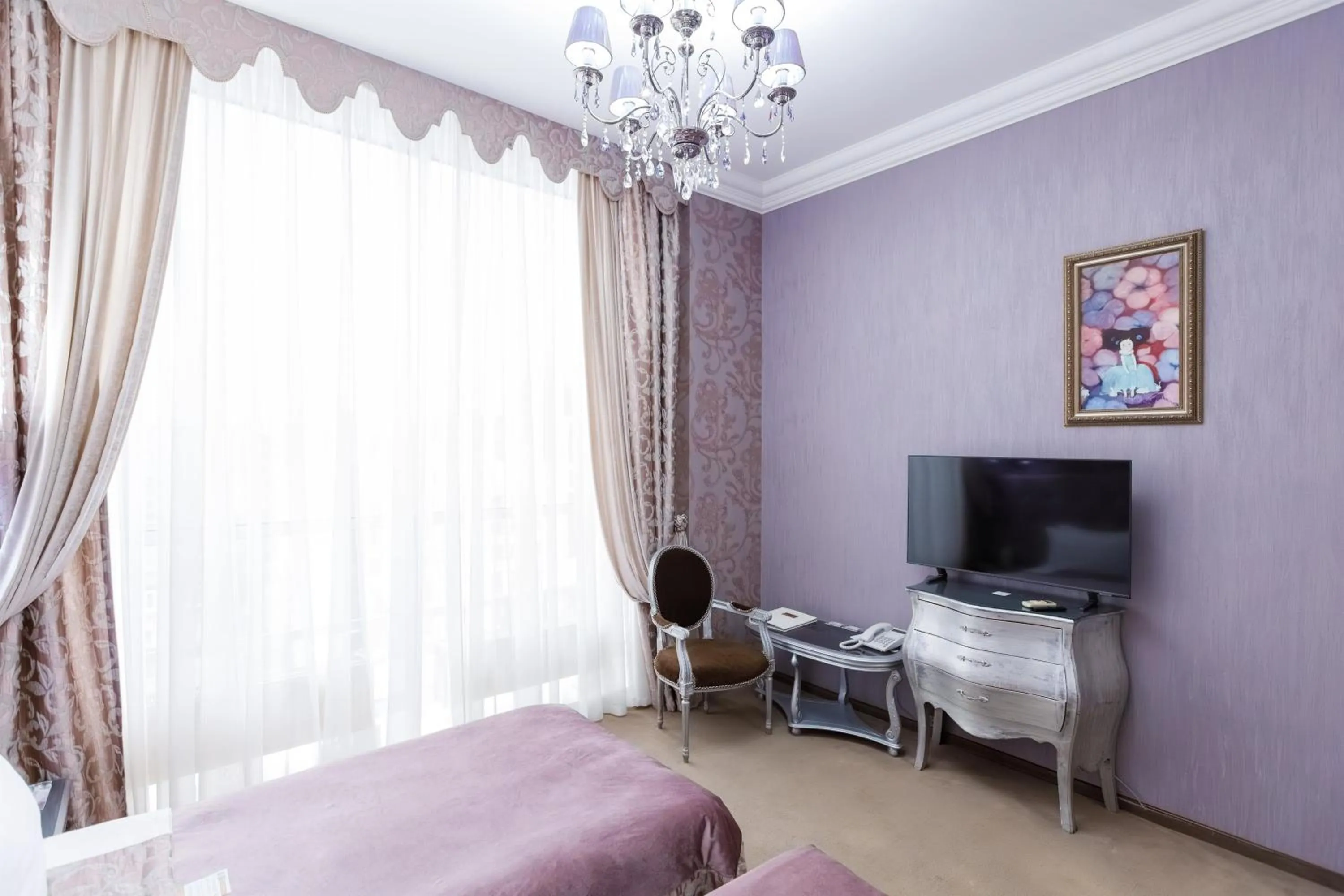 Bed in Boutique Spa Casino Hotel Lybid Plaza