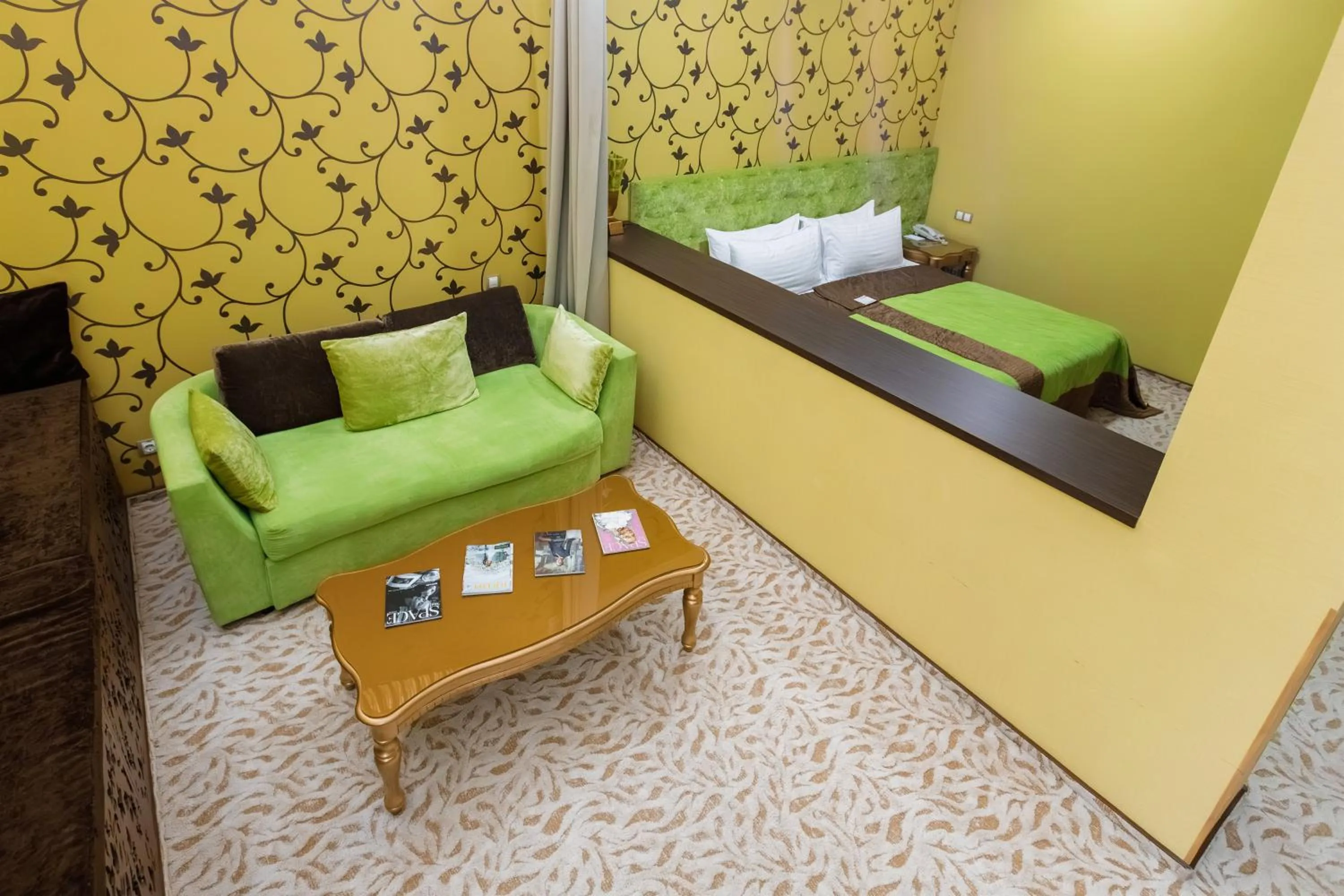 Bed in Boutique Spa Casino Hotel Lybid Plaza