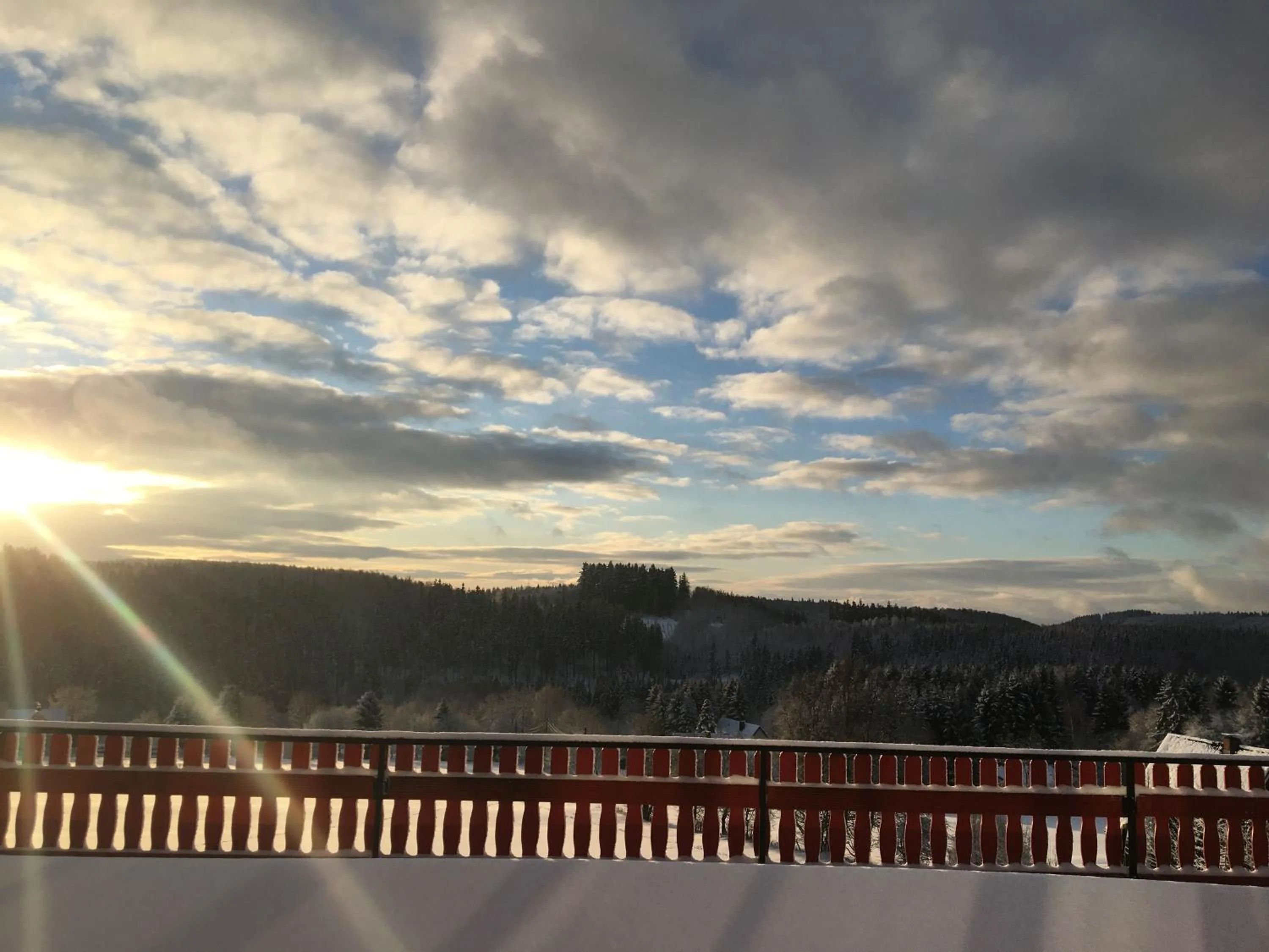 Mountain view in Harmonie Hotel Rust