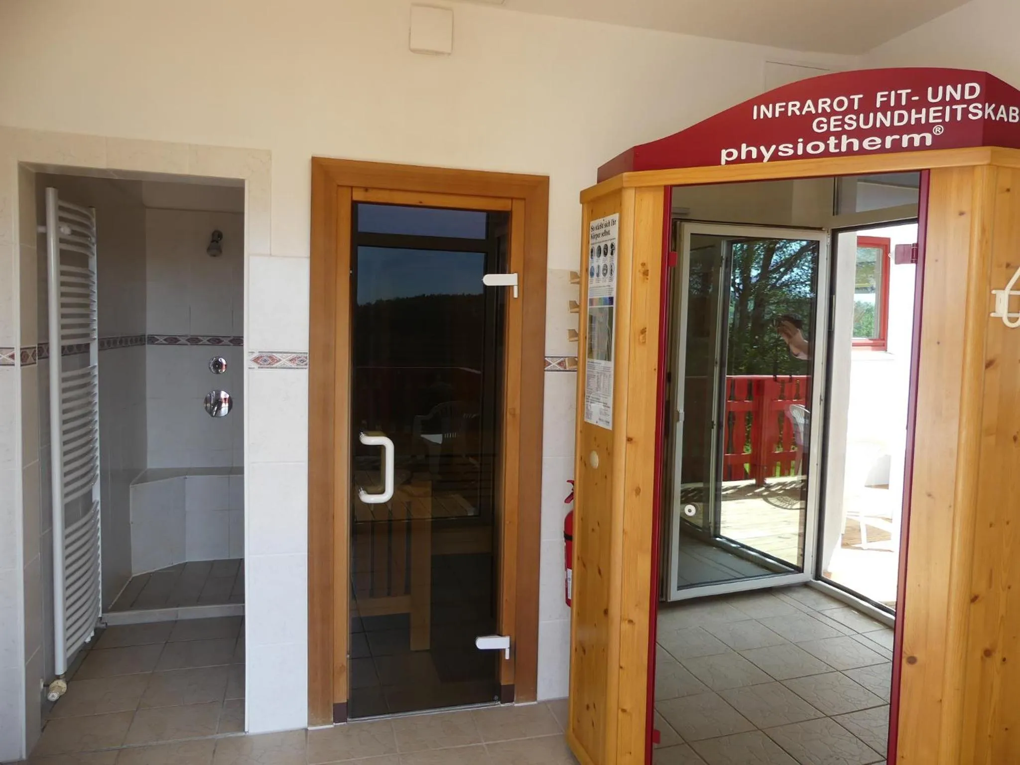 Sauna in Harmonie Hotel Rust