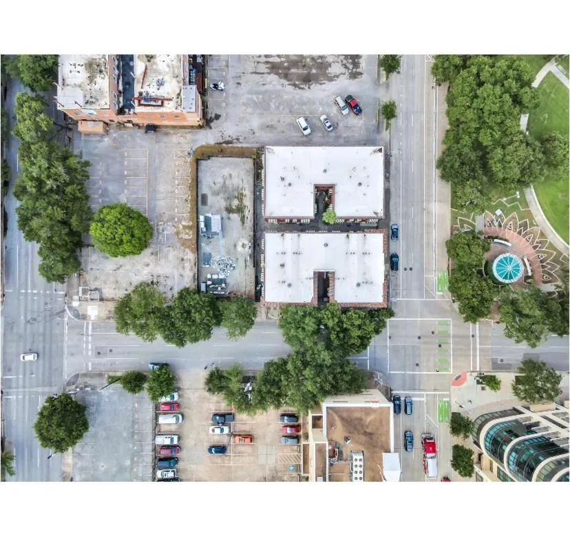 Property building in Cozy Downtown Studio by Toyota Center