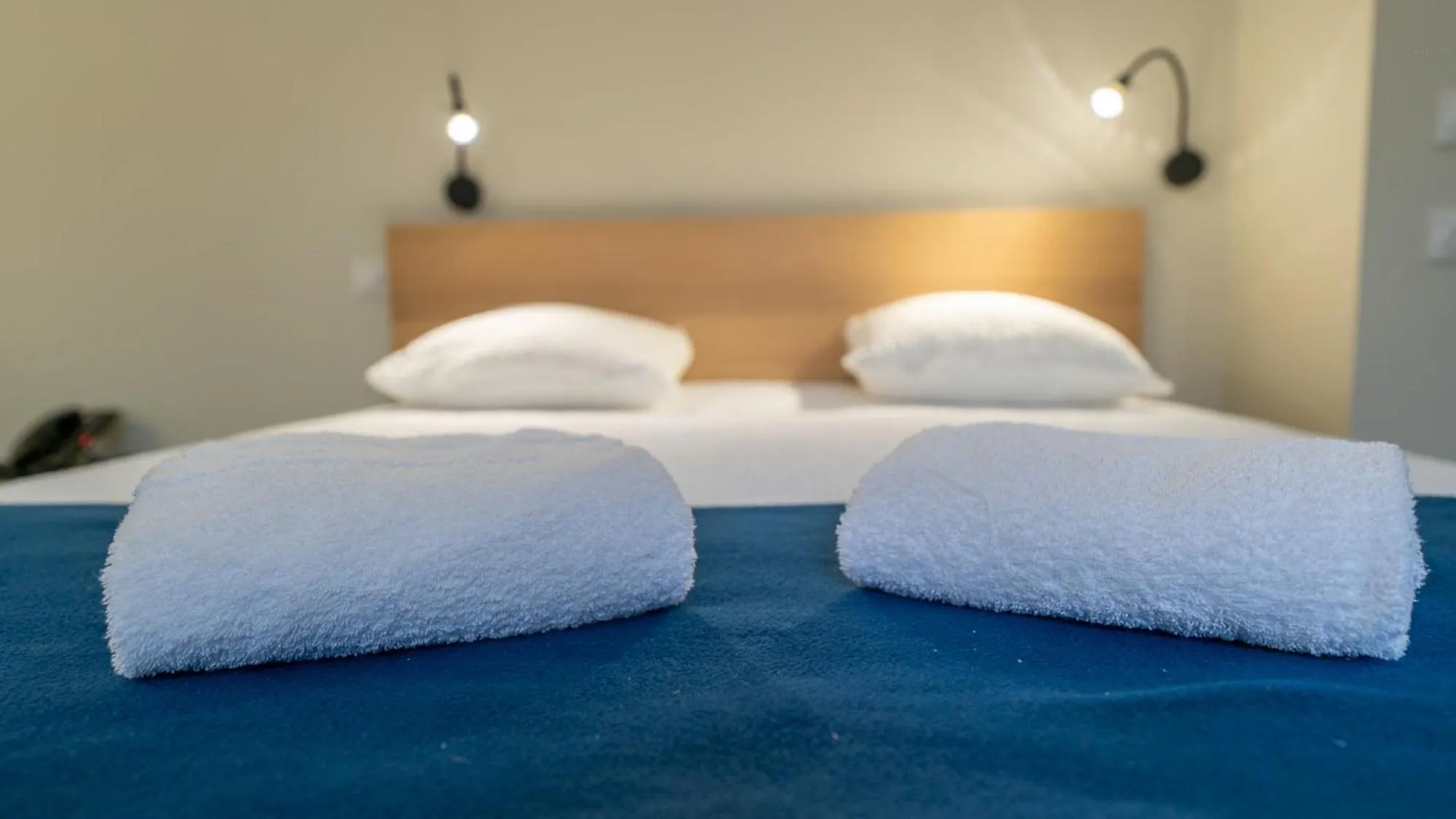 Bed in Hôtel Des Docks