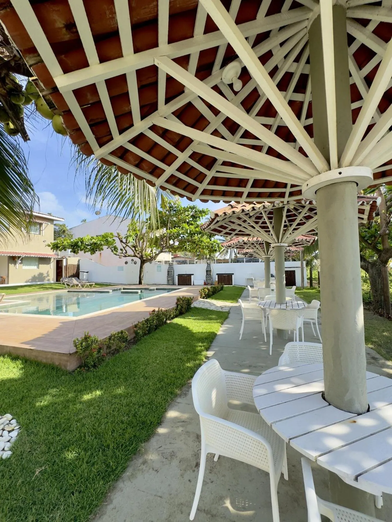 BBQ facilities in Condomínio Praias de Maragogi & Casas Deluxe