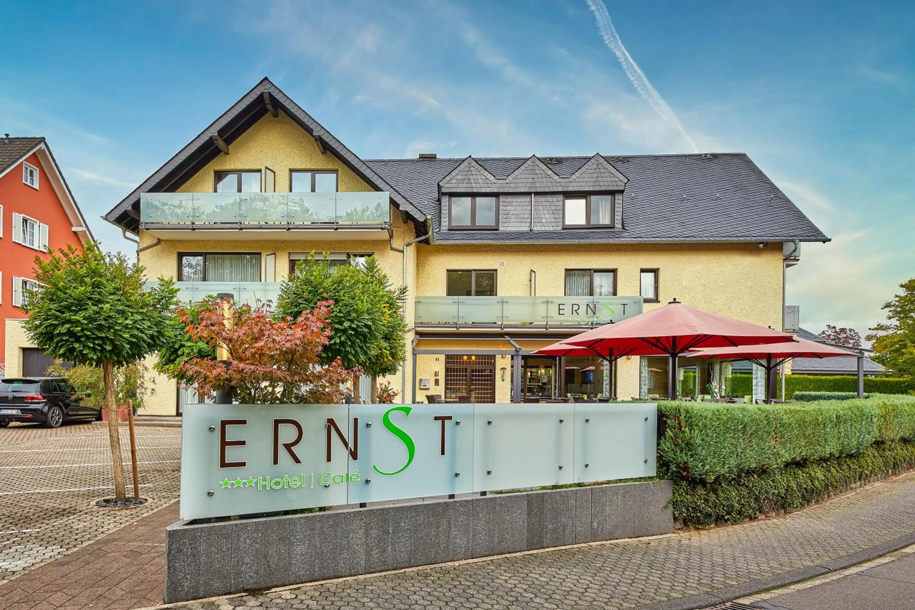 Property building in Hotel Café Ernst