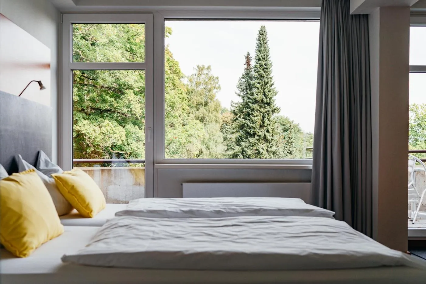 Photo of the whole room, Bed in Hotel Benther Berg