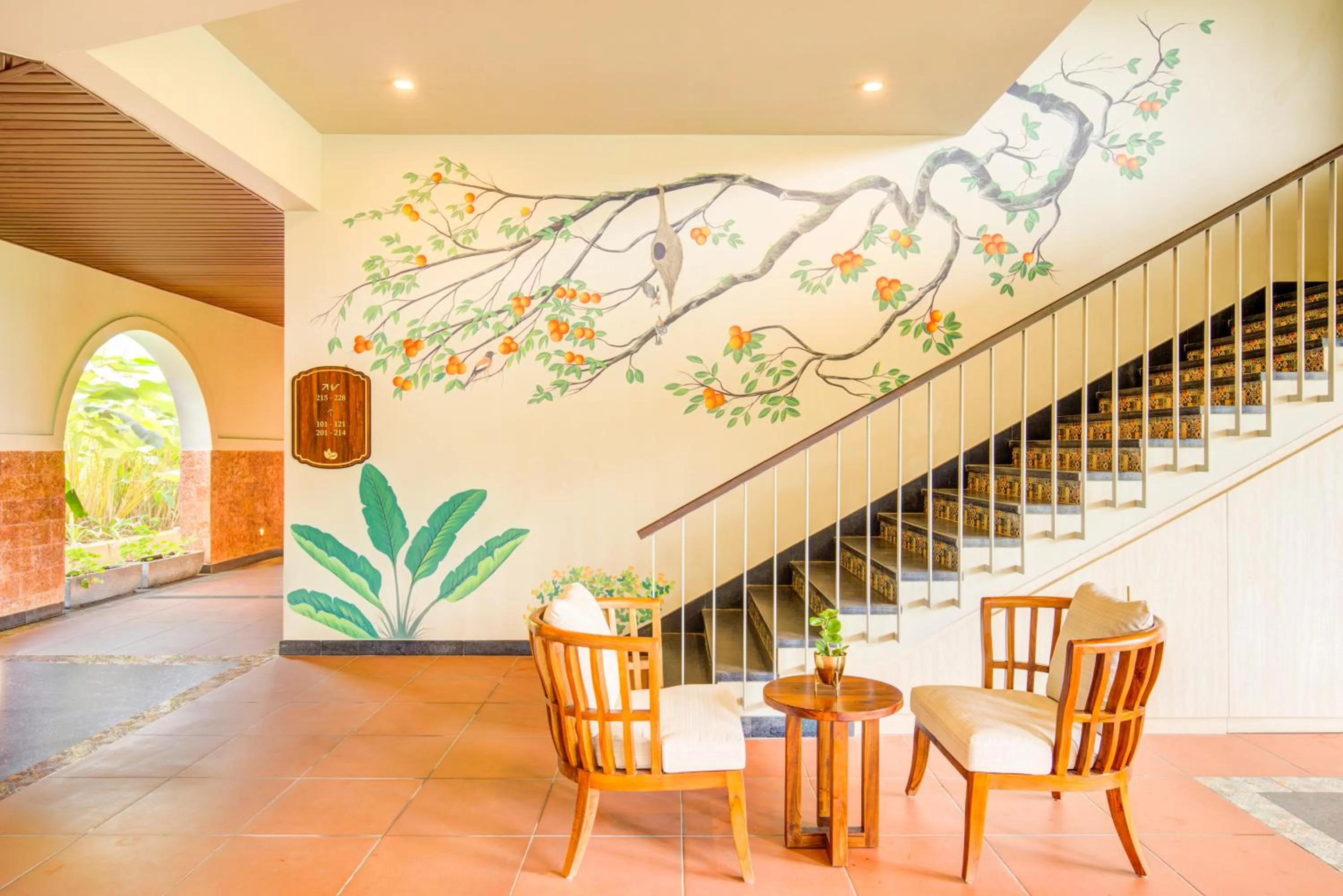 Seating area in Aurika, Coorg Luxury by Lemon Tree Hotels