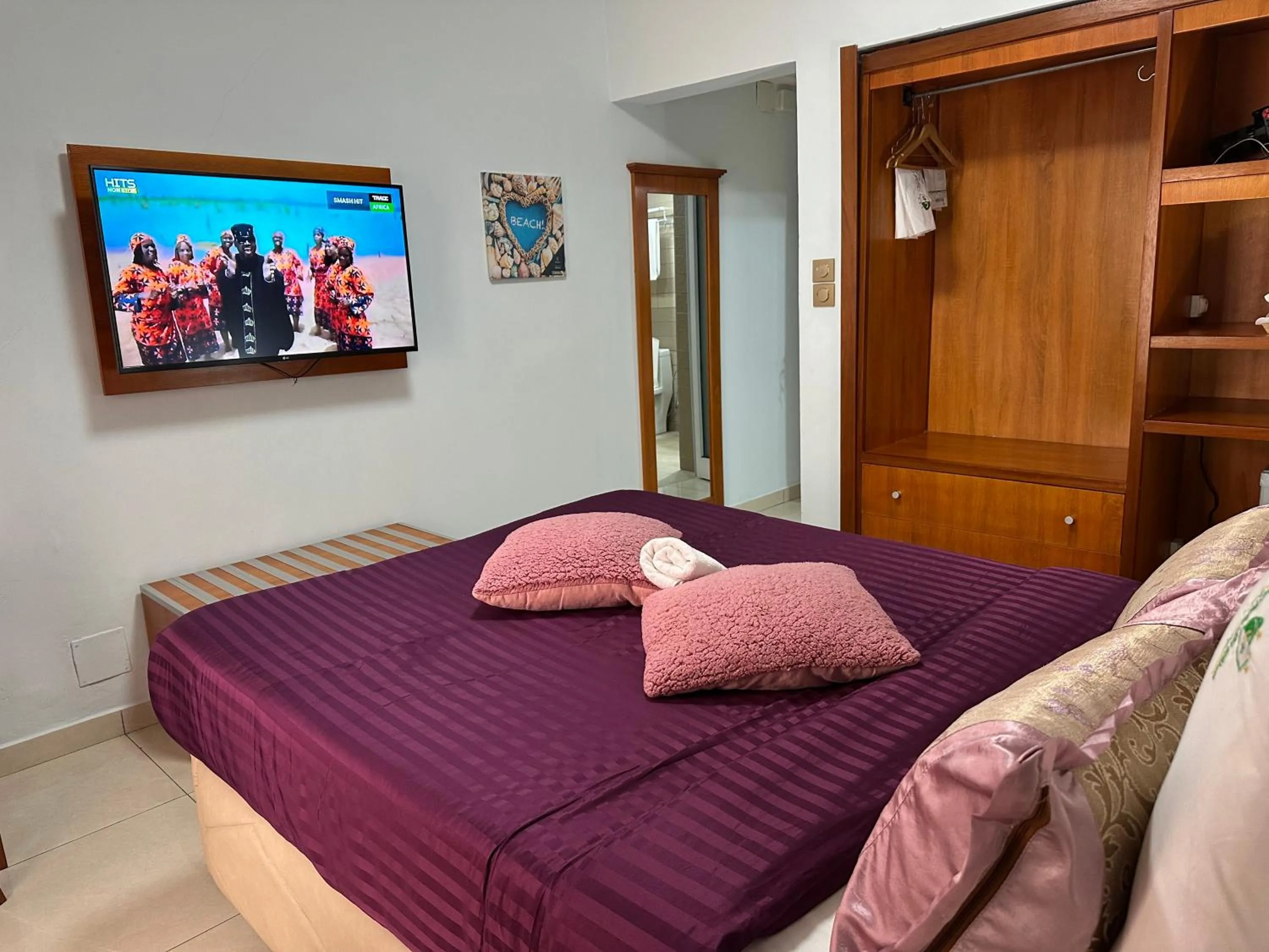 Bed in Hotel Vallée Des Princes