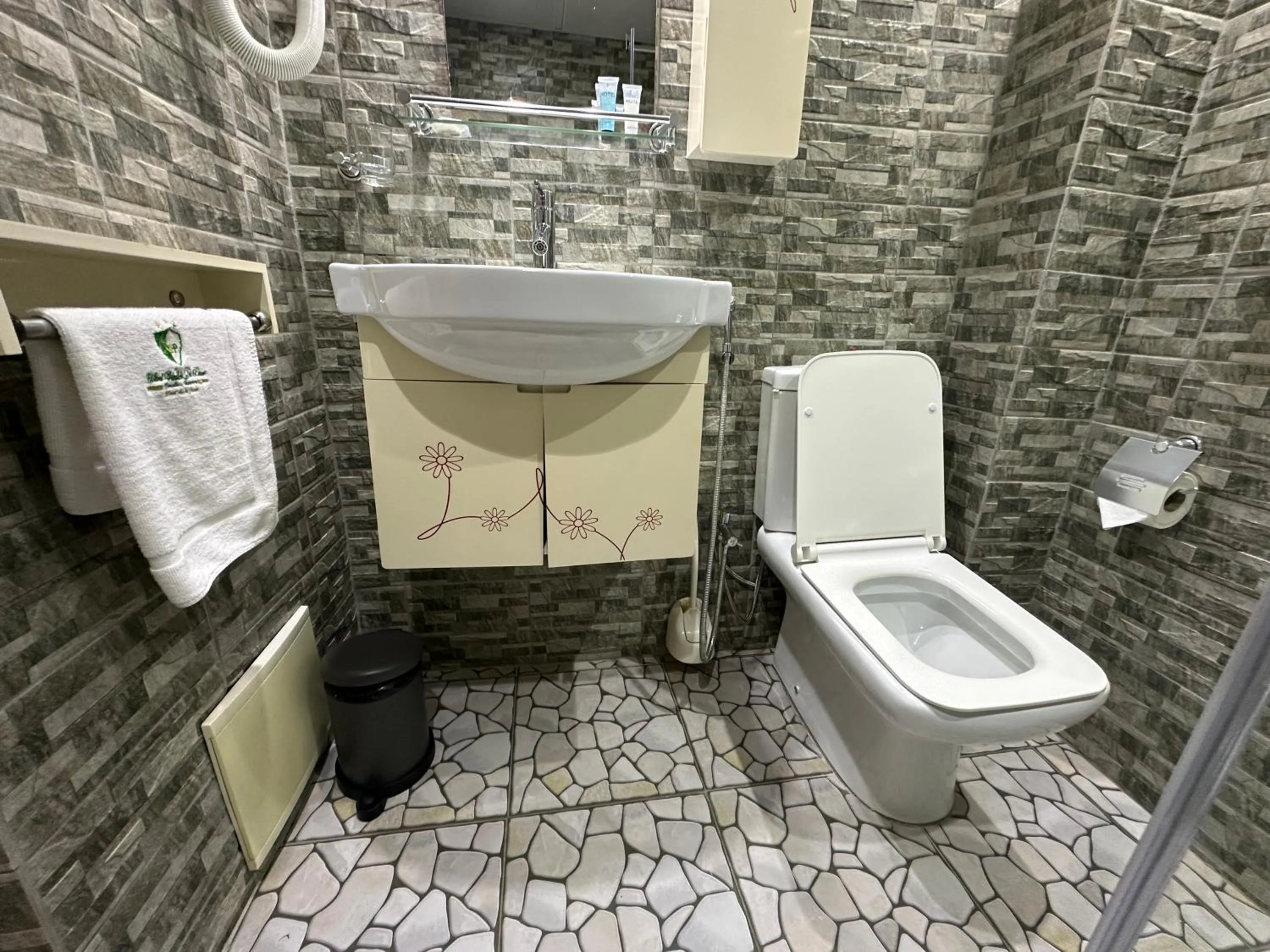 Shower in Hotel Vallée Des Princes