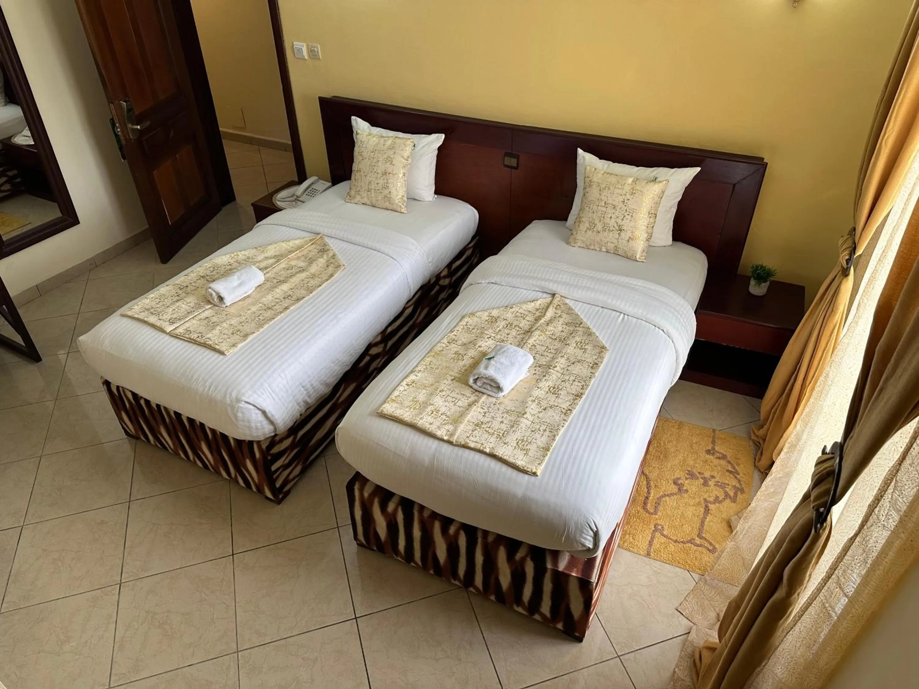 Bed in Hotel Vallée Des Princes