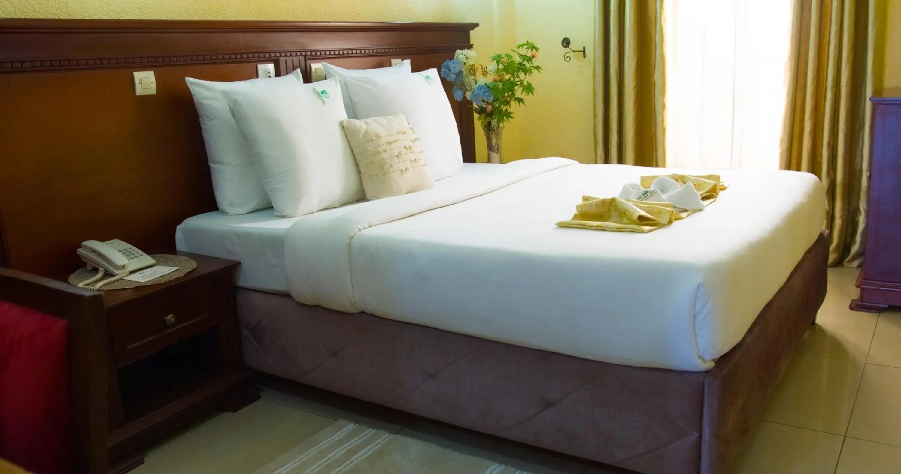 Bed in Hotel Vallée Des Princes