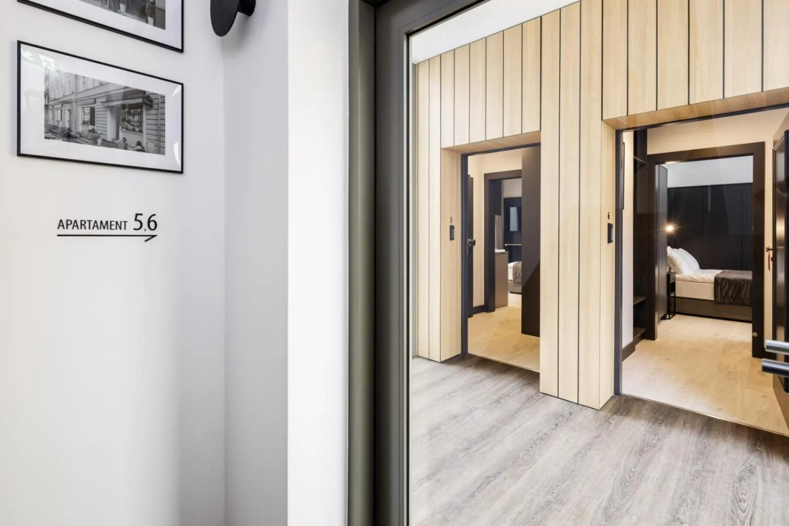 Lobby or reception, Bed in Apartamenty L11, Limanowskiego