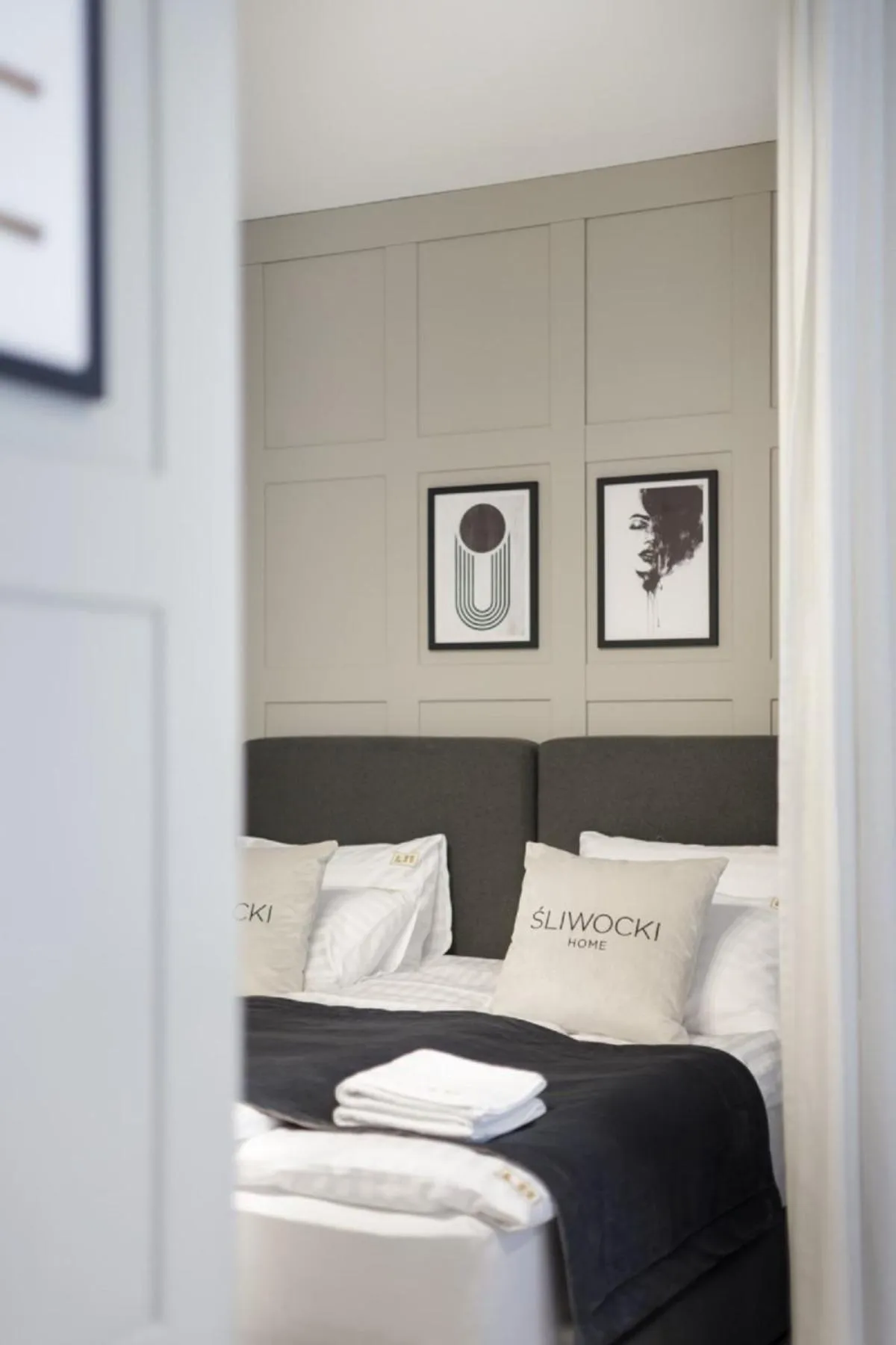 Bedroom, Bed in Apartamenty L11, Limanowskiego