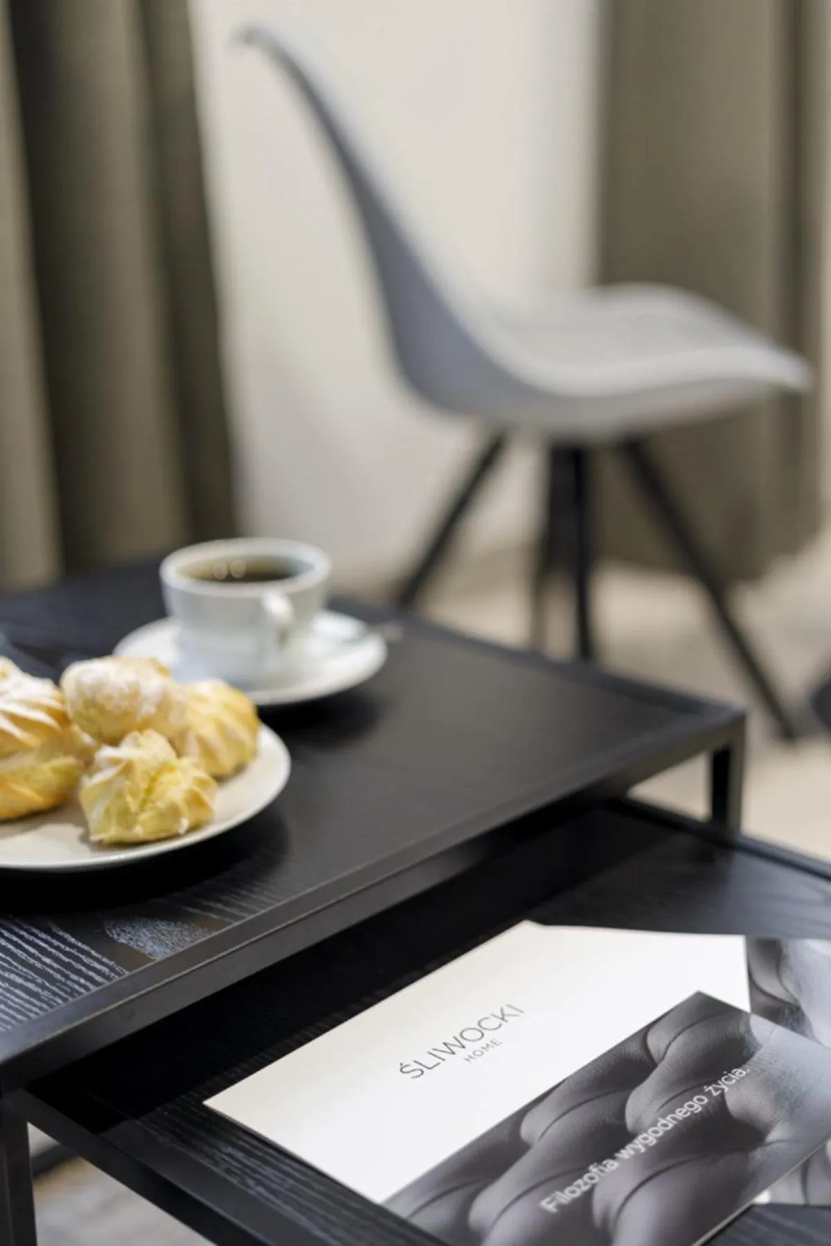 Seating area in Apartamenty L11, Limanowskiego
