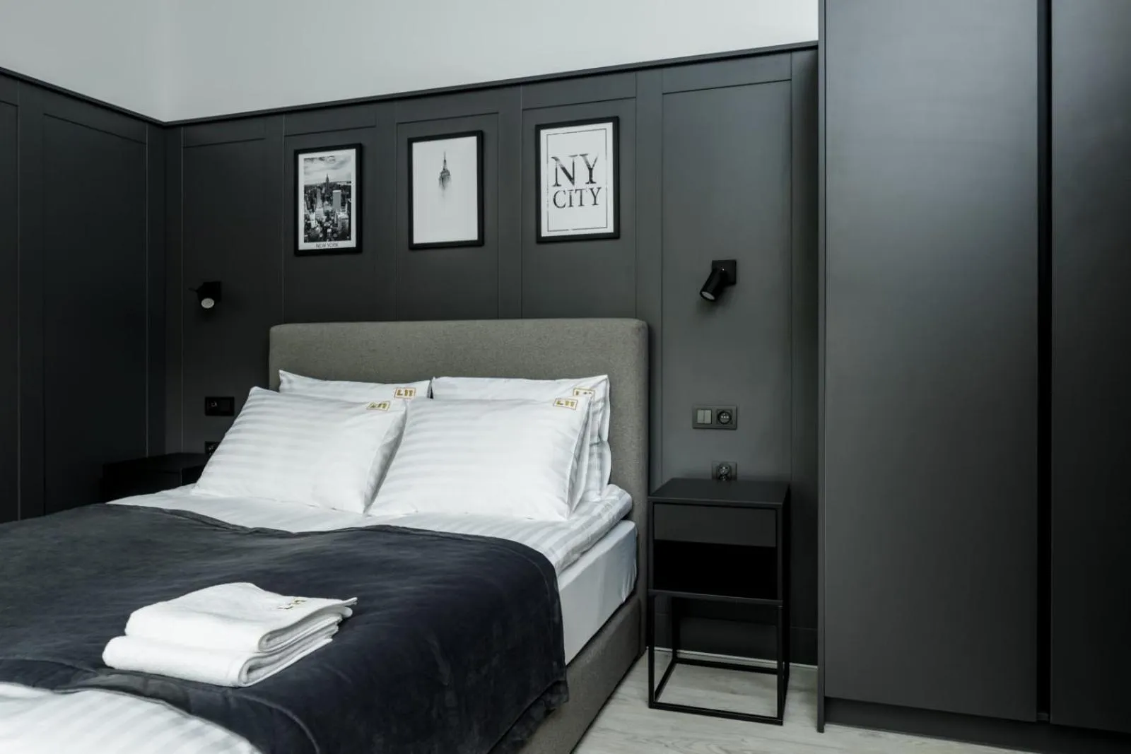 Photo of the whole room, Bed in Apartamenty L11, Limanowskiego