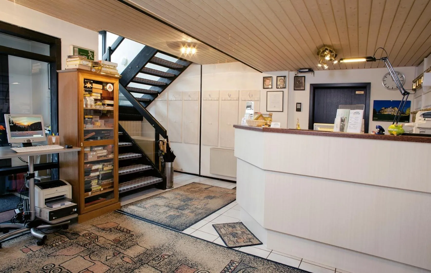 Lobby or reception in Hotel Abendroth