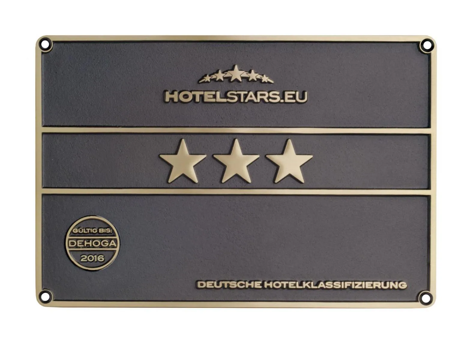 Logo/Certificate/Sign in Hotel Abendroth