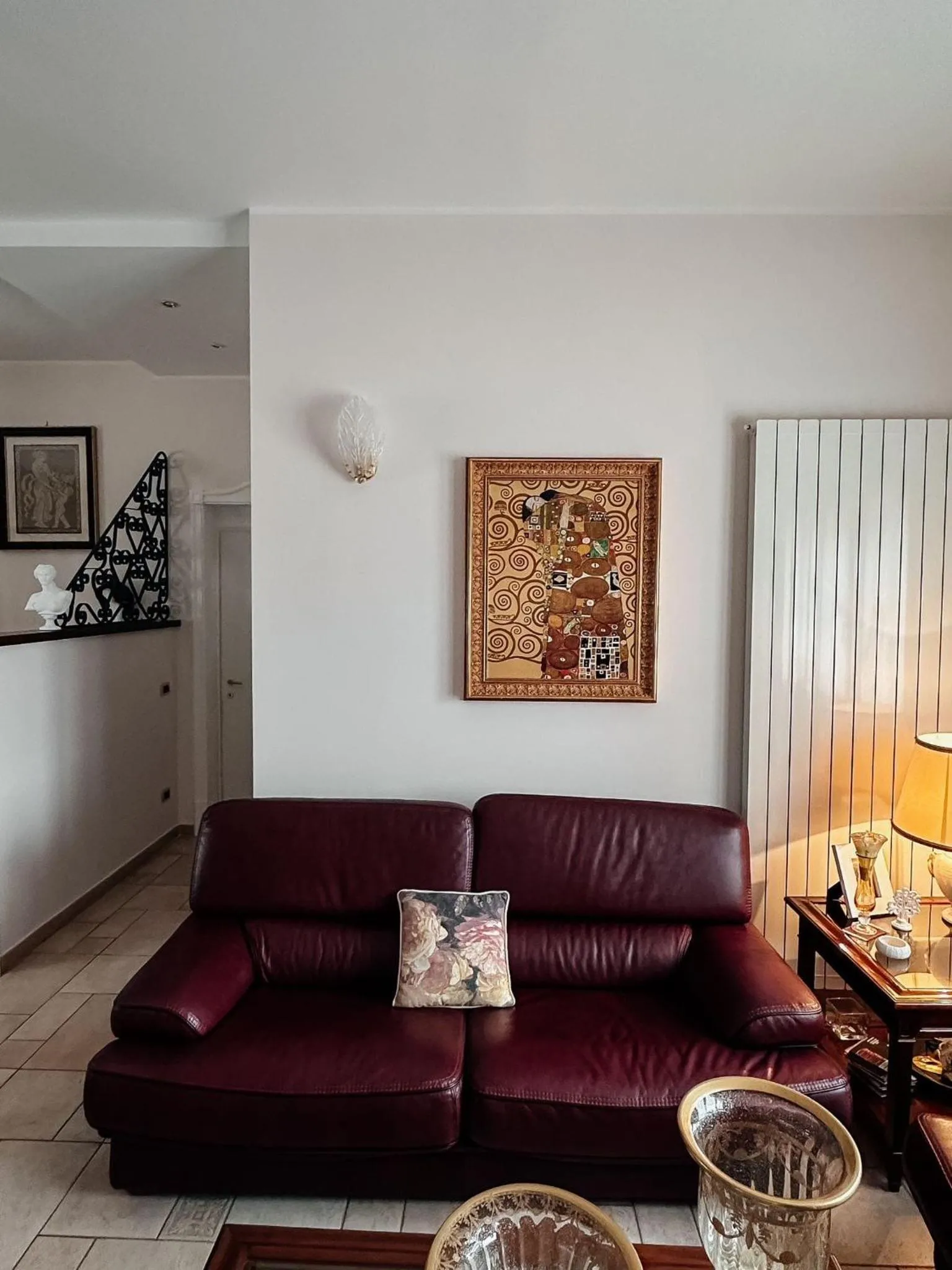 Seating area in Villa Mariella