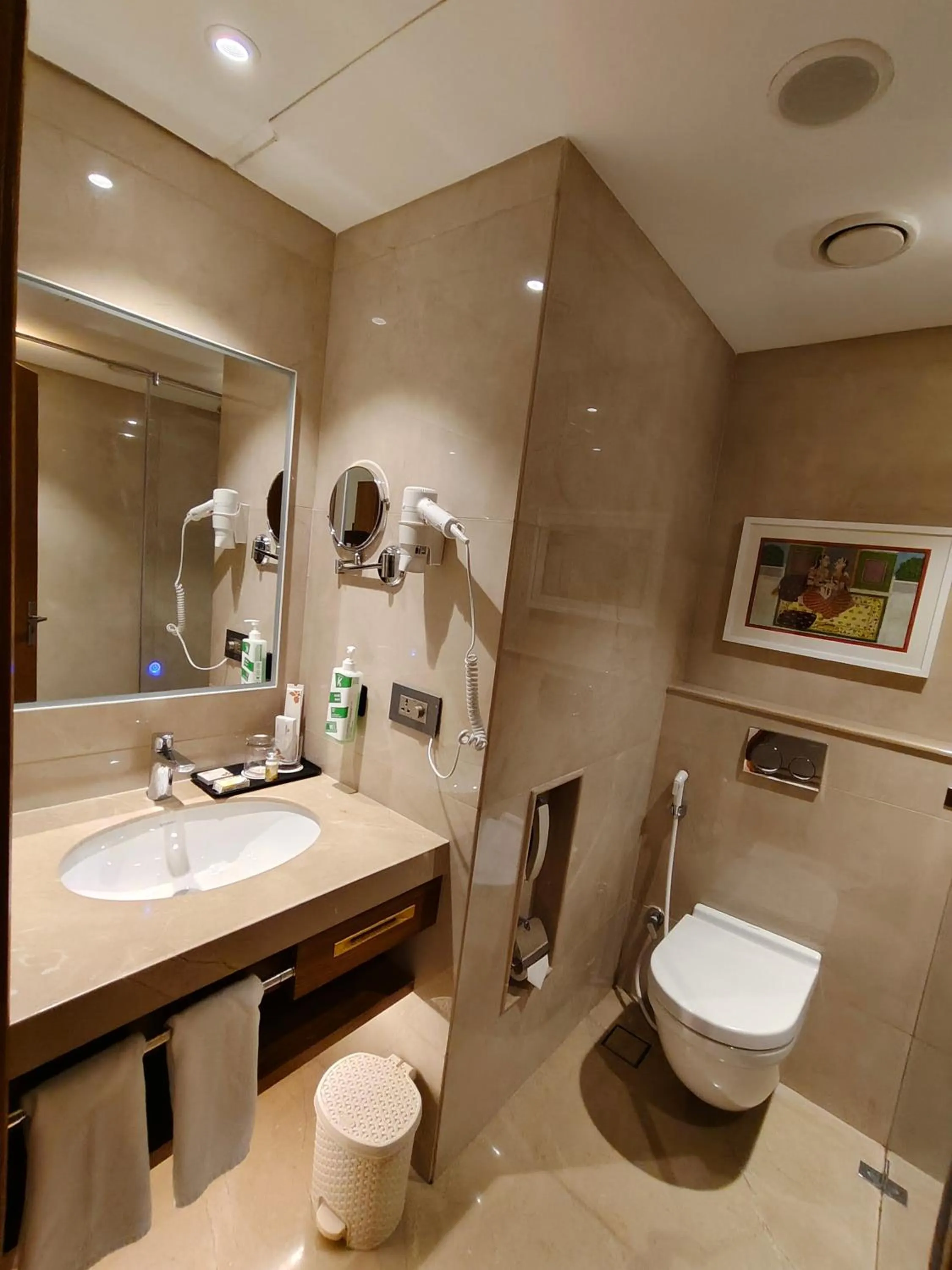 Bathroom in Pride Hotel Udaipur