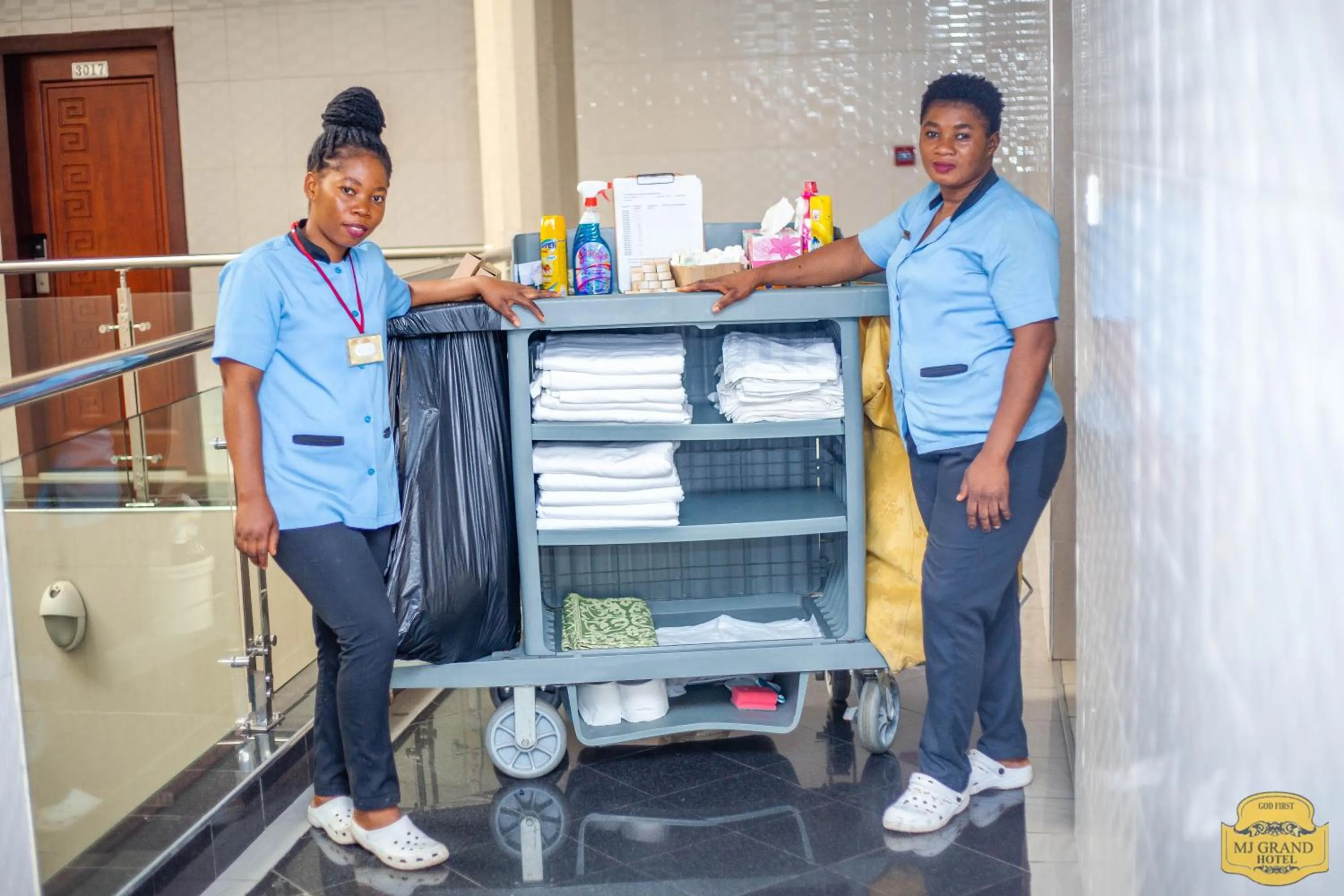 Staff in MJ Grand Hotel