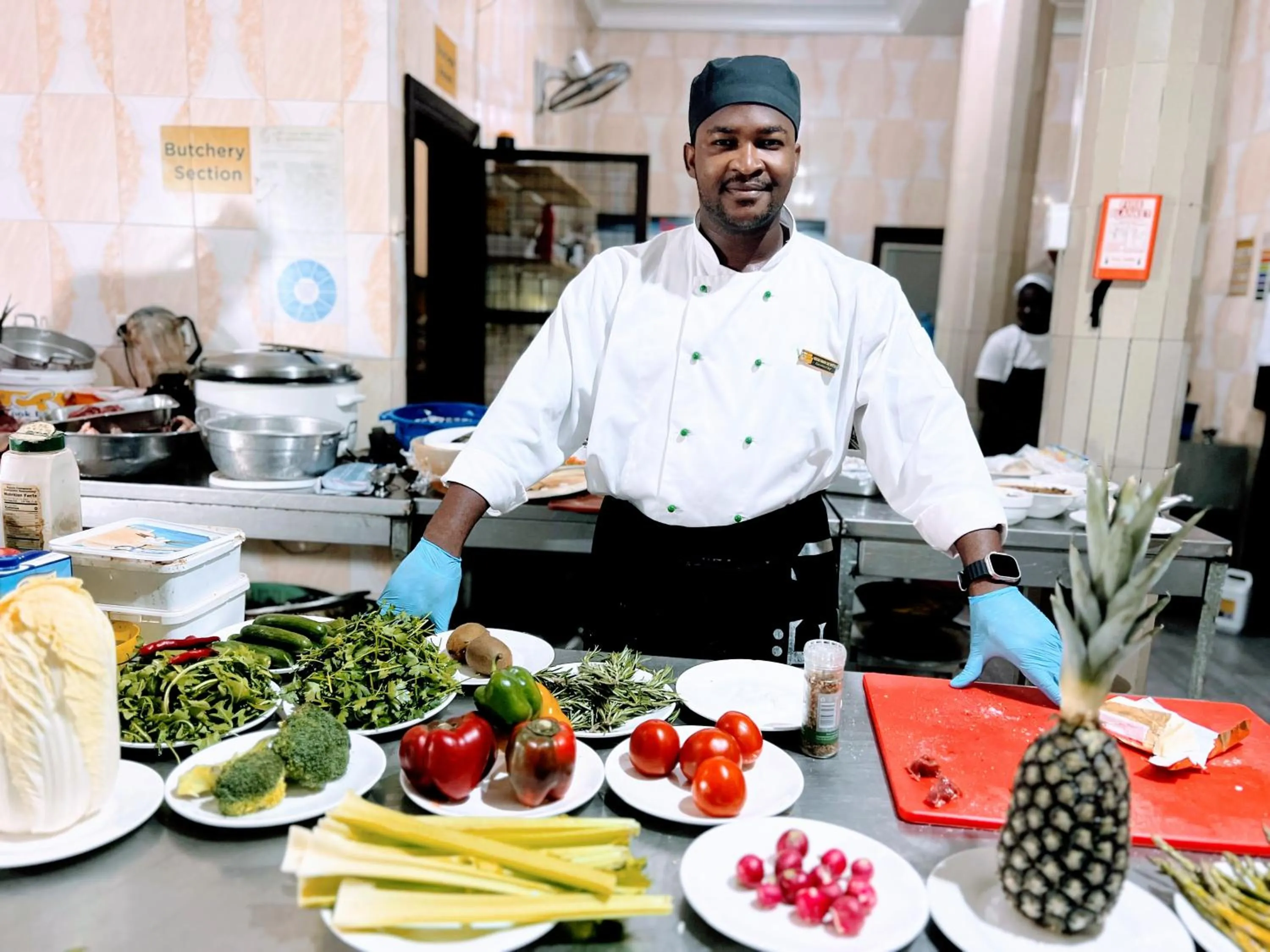 kitchen in MJ Grand Hotel