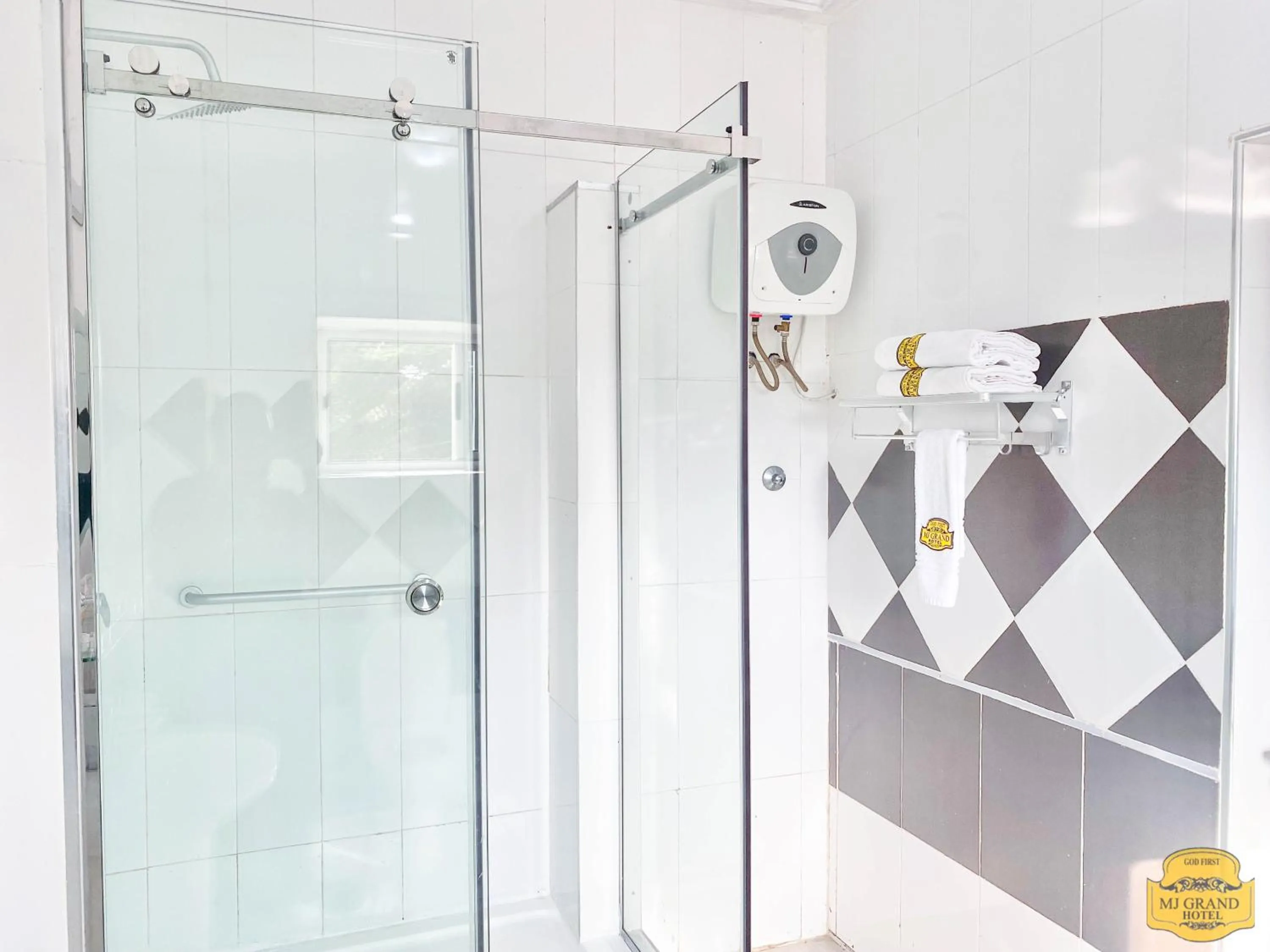 Bathroom in MJ Grand Hotel