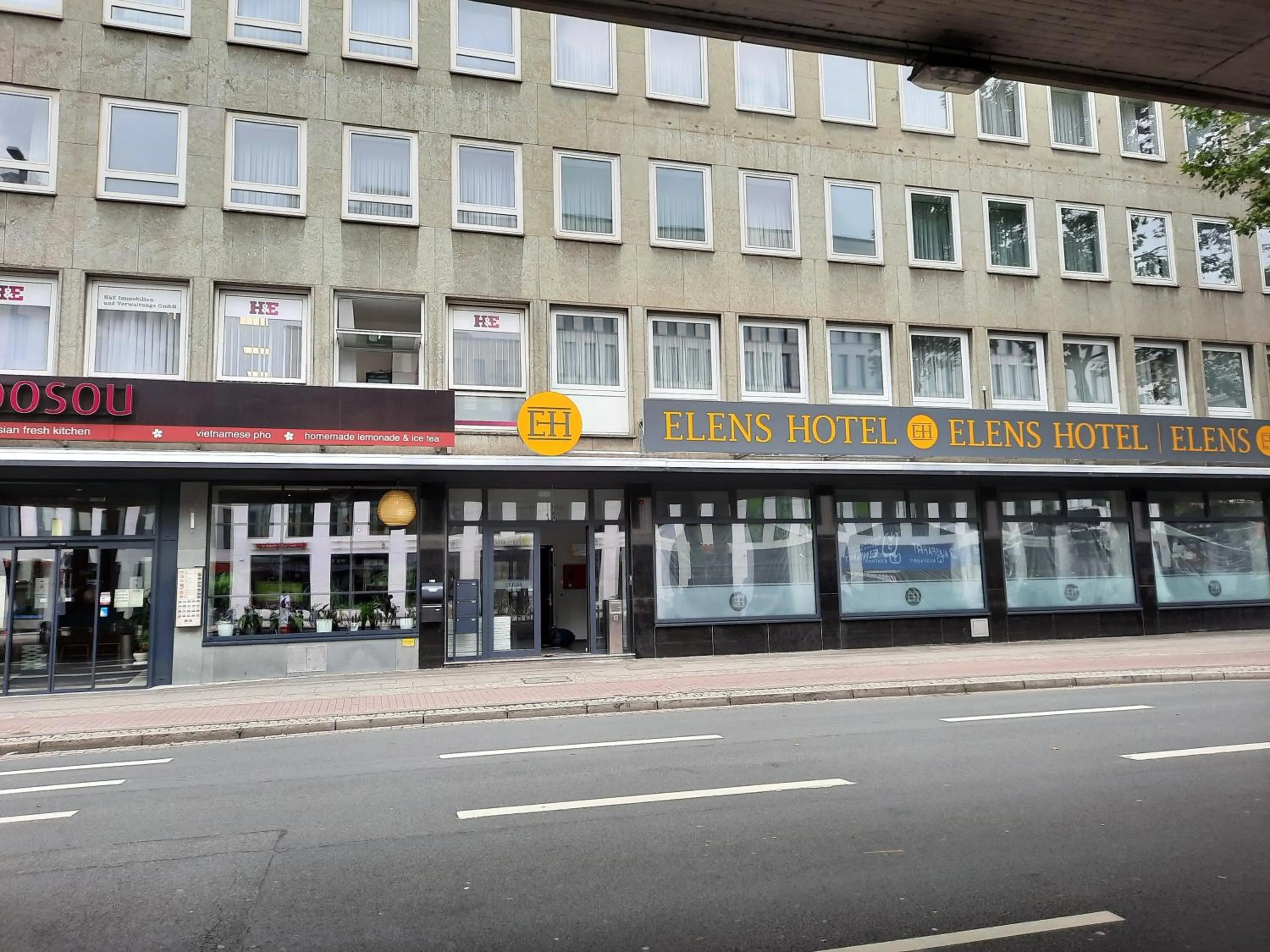 Property building in Elens Hotel