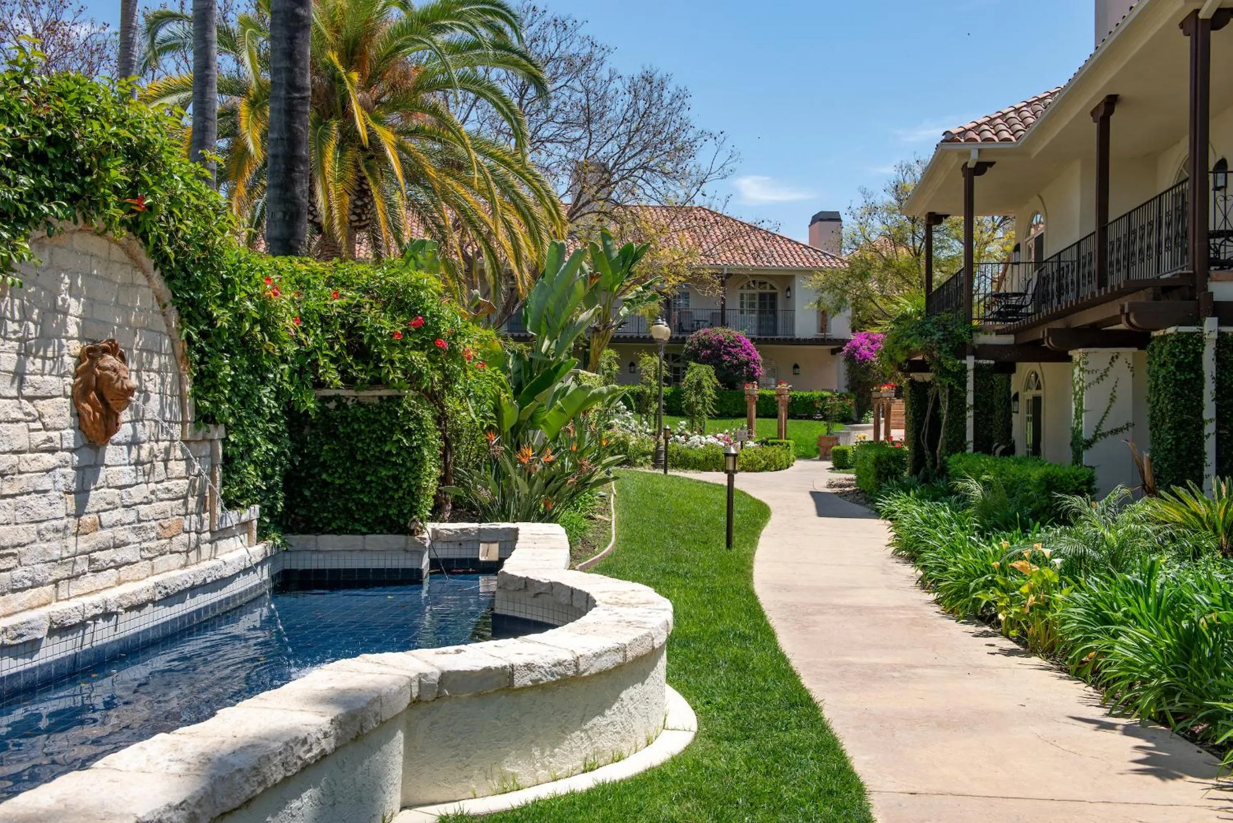 Garden in Westlake Village Inn