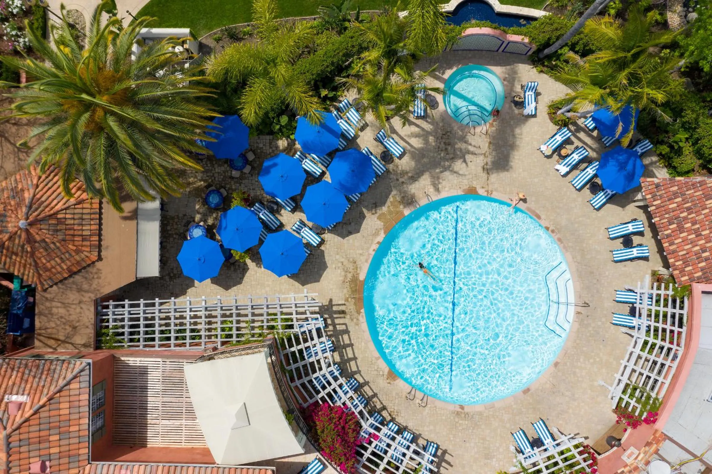 Bird's eye view in Westlake Village Inn