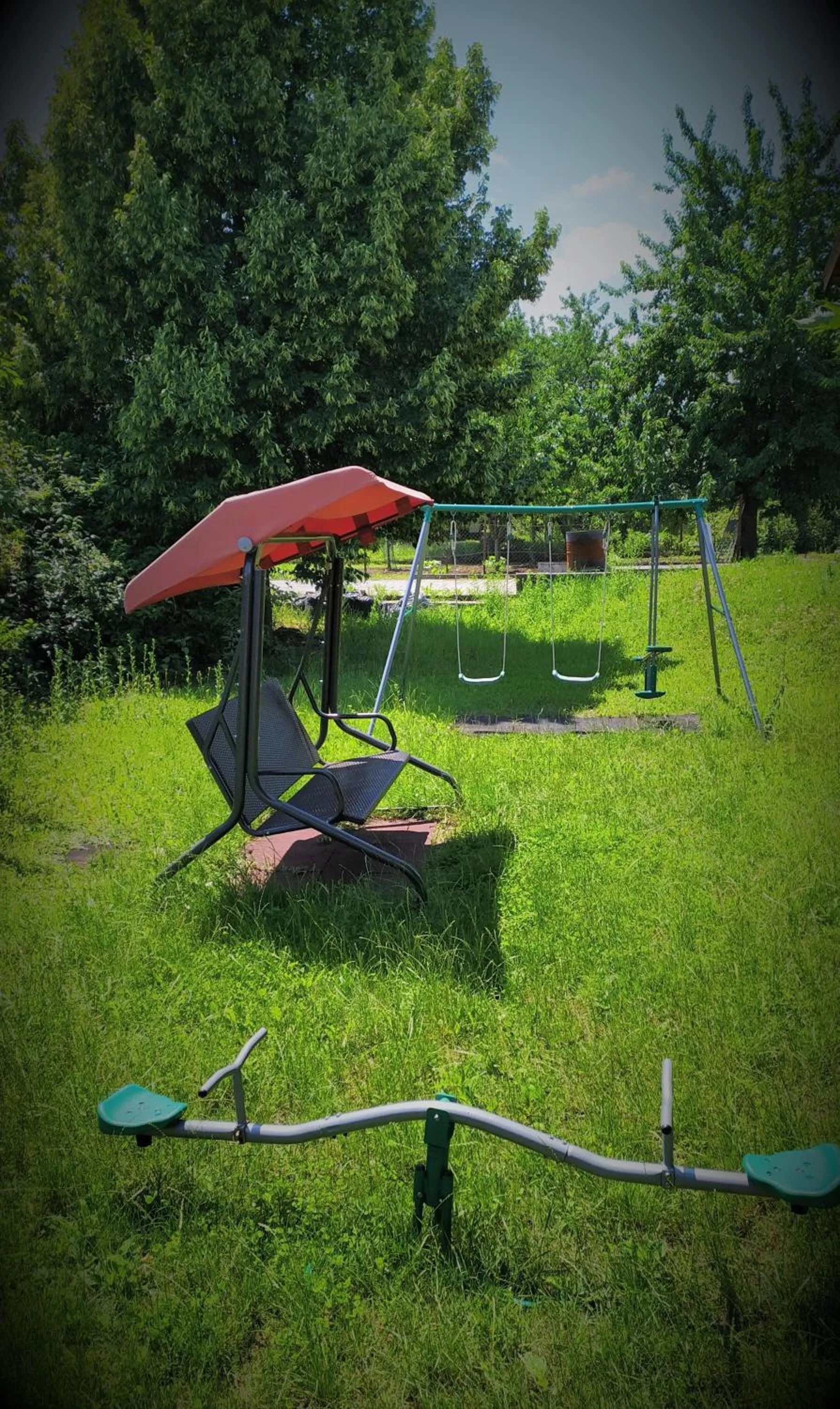 Children play ground in Bacchus Panzió