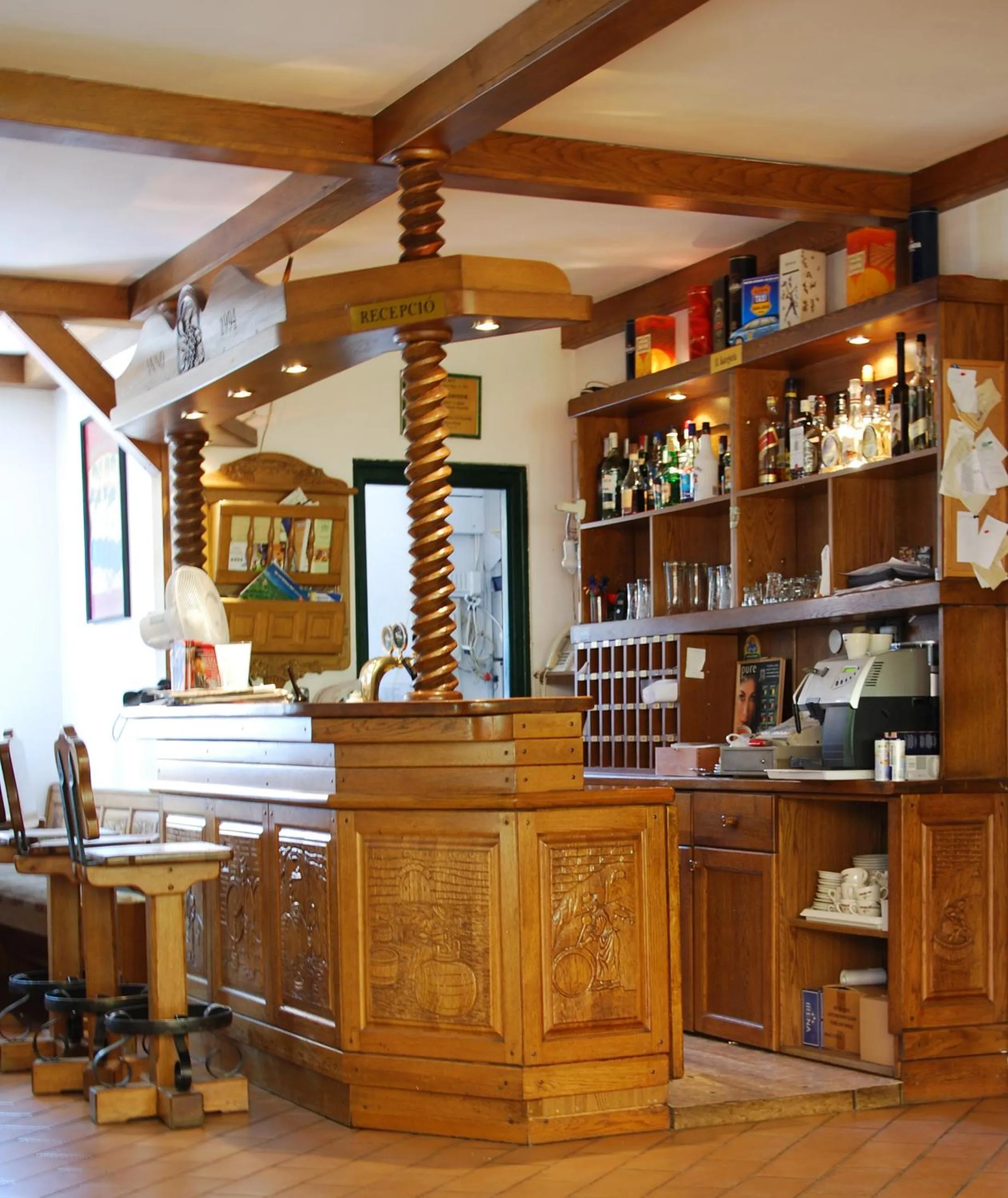 Lounge or bar in Bacchus Panzió