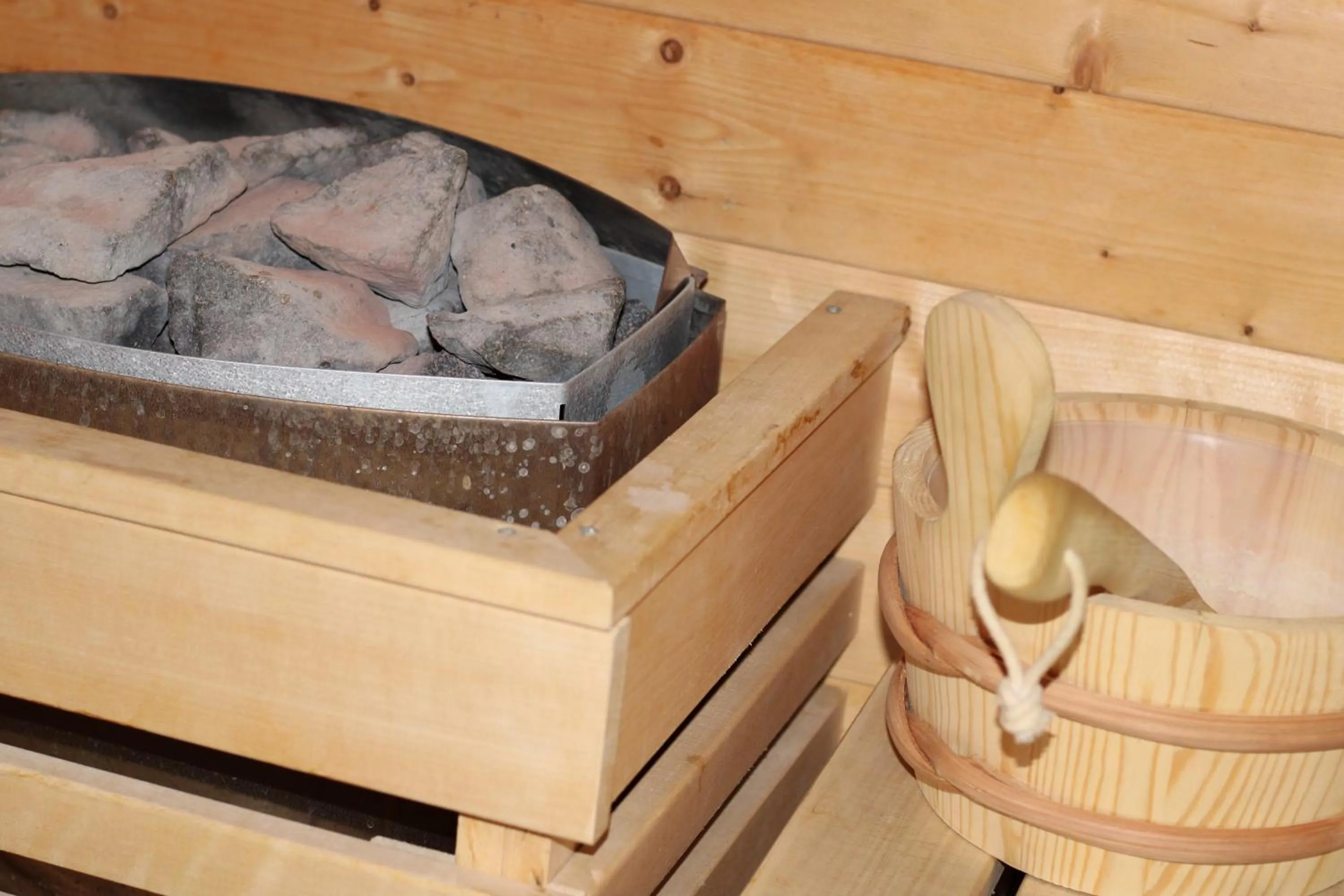 Sauna in Bacchus Panzió