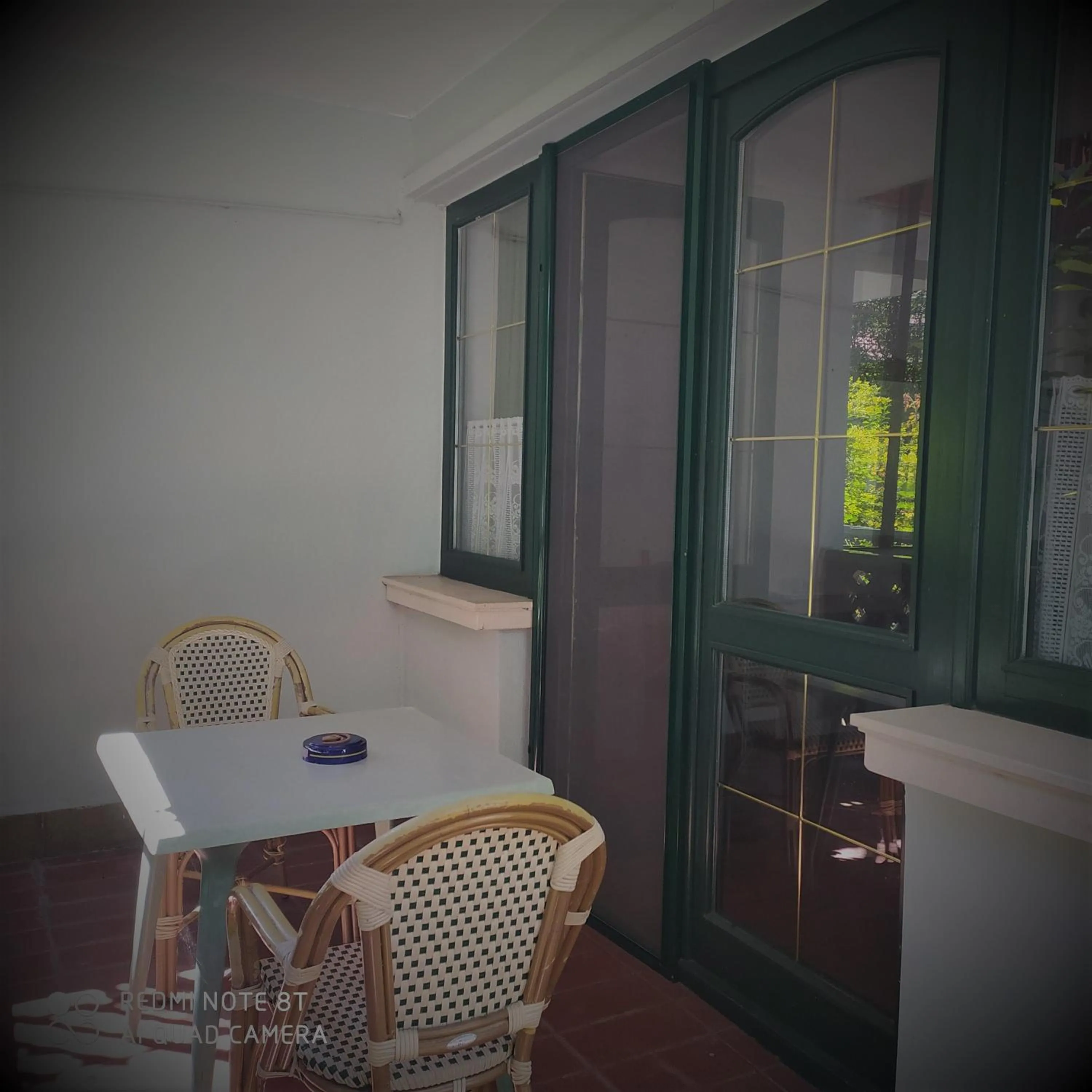 Balcony/Terrace in Bacchus Panzió