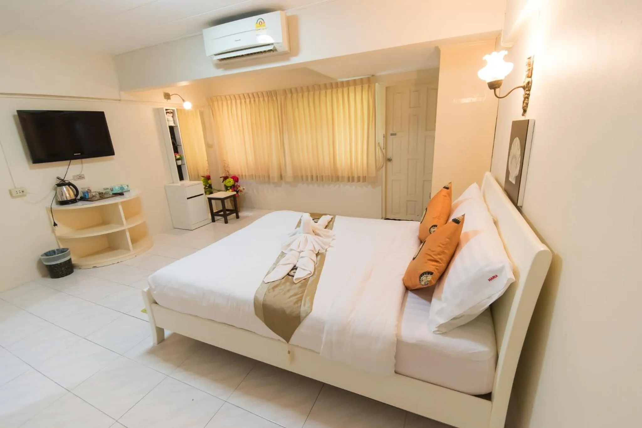 Bathroom, Bed in Maria Room HuaHin