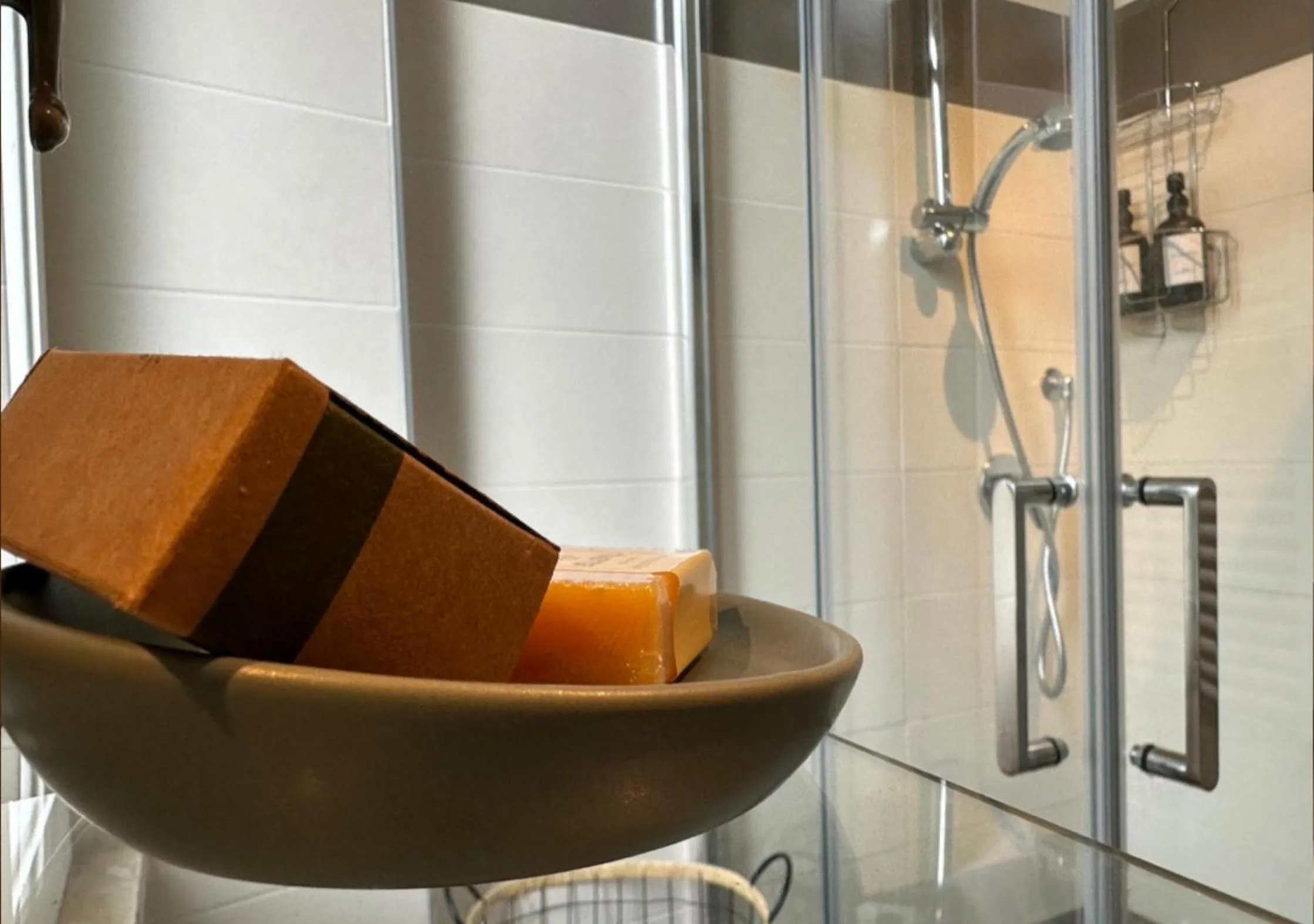 Bathroom in Agriostello Riparo