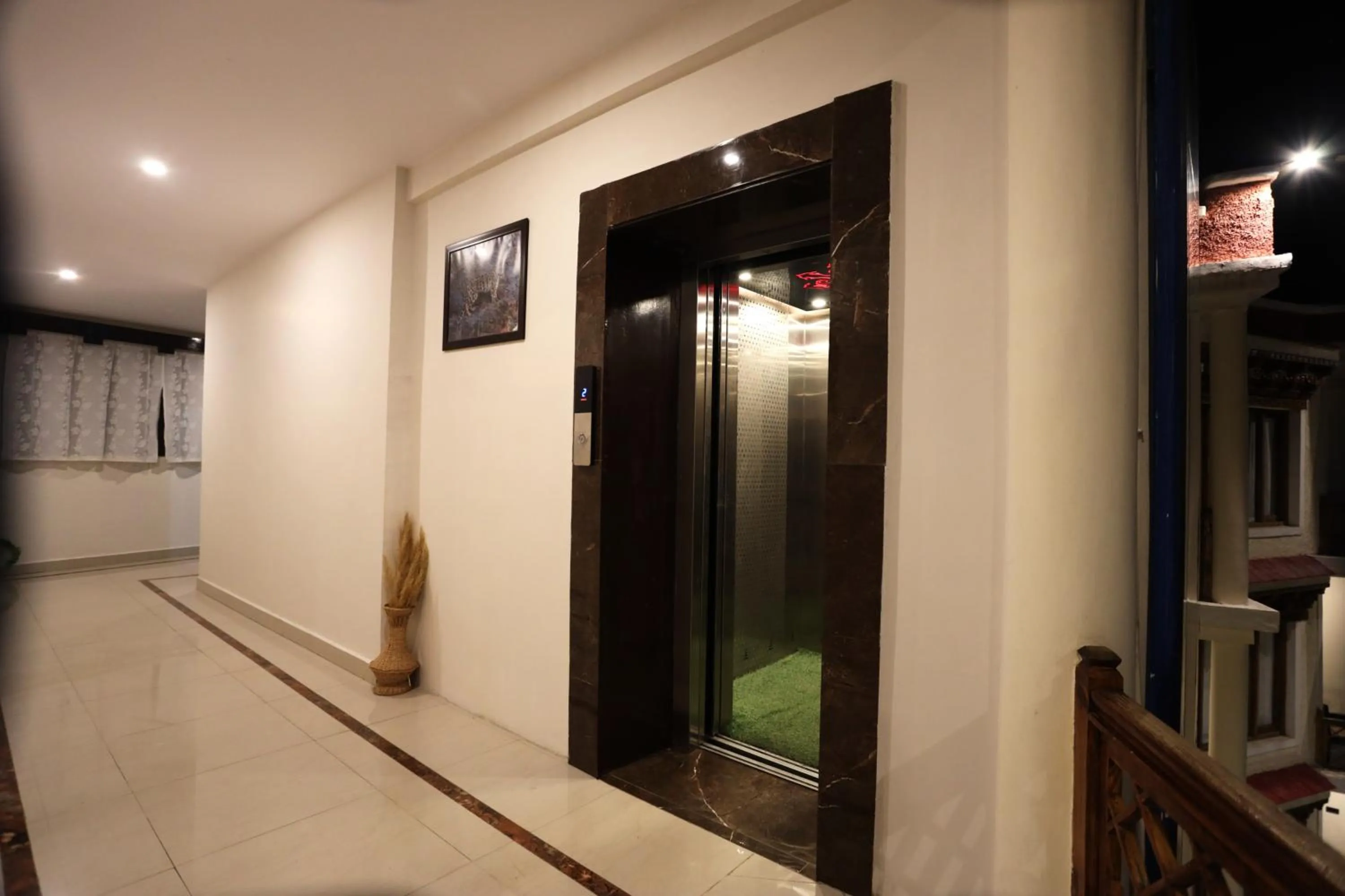 elevator in Hotel Nalanda Ladakh