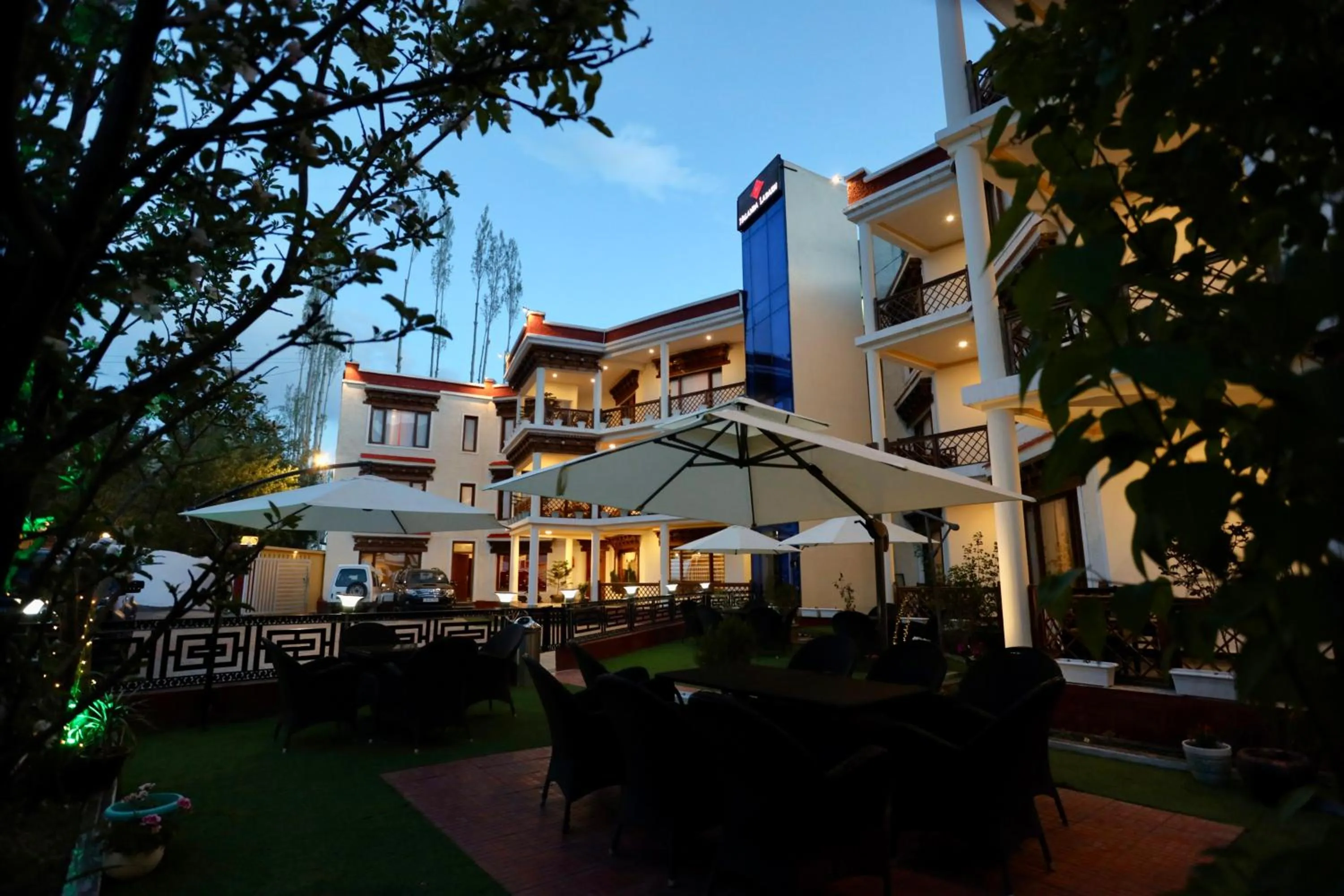 Property building in Hotel Nalanda Ladakh