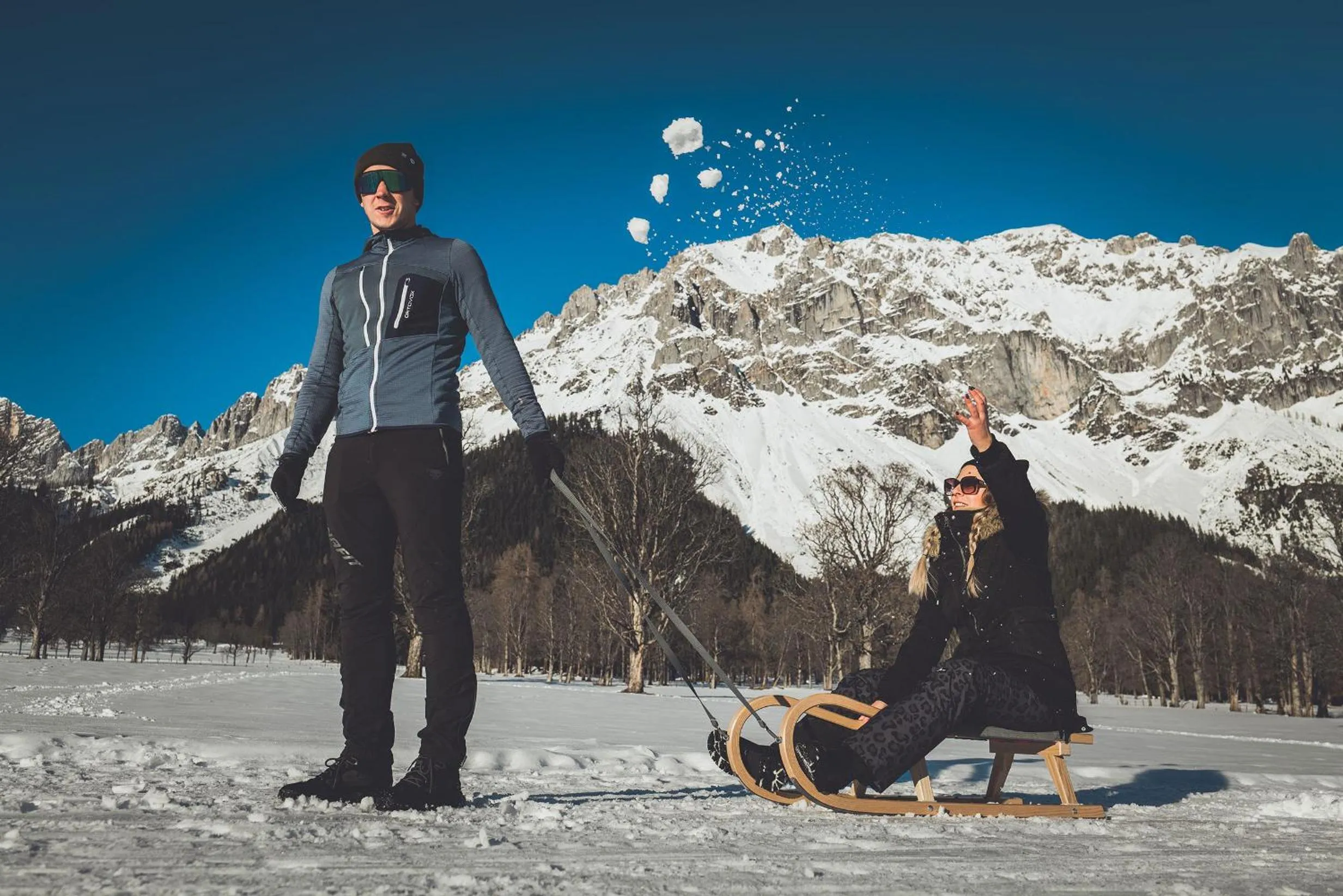 Winter in B&B Hotel Die Barbara