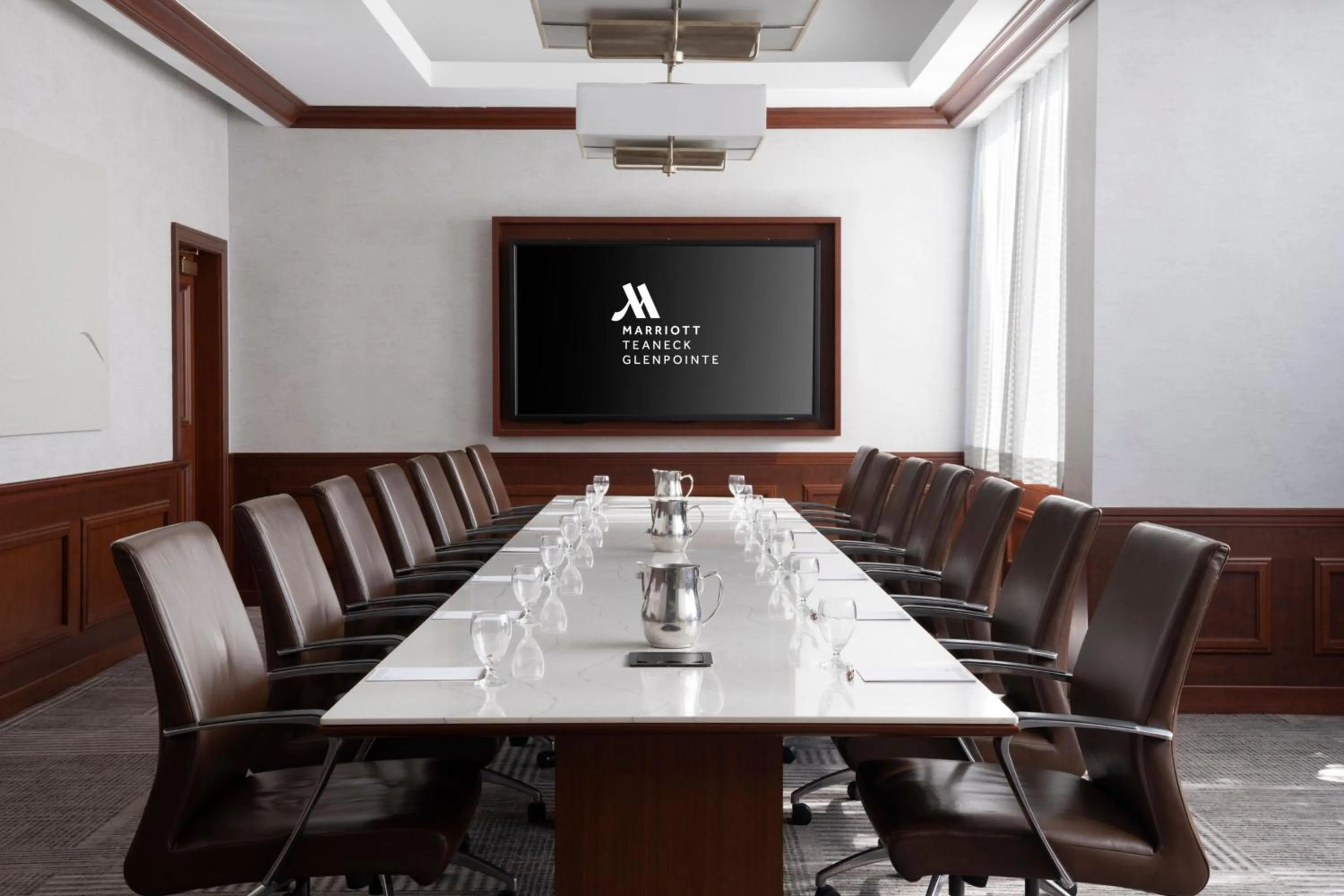Meeting/conference room in Teaneck Marriott at Glenpointe