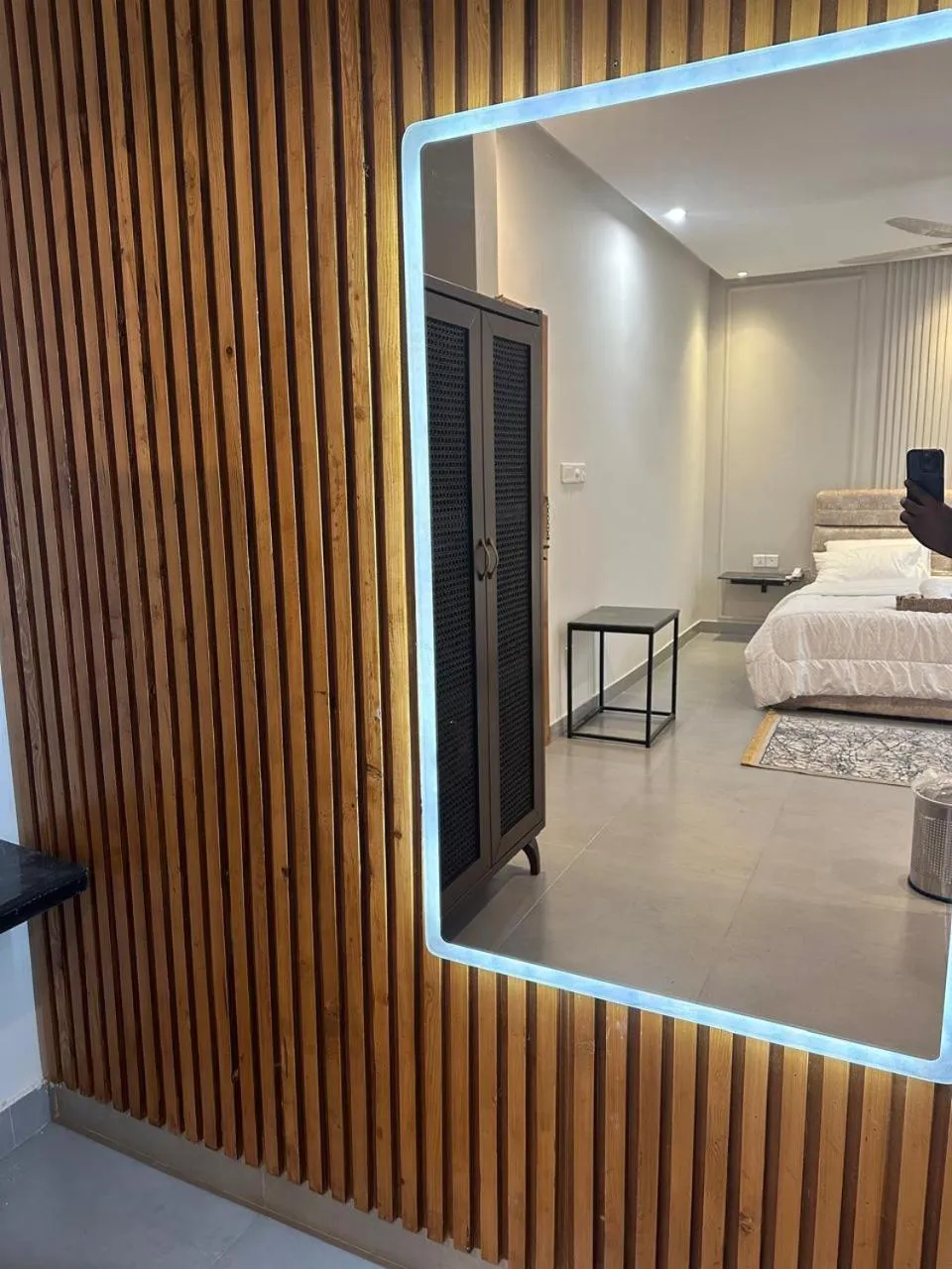 Bed in Hotel La Orilla Muzaffarabad