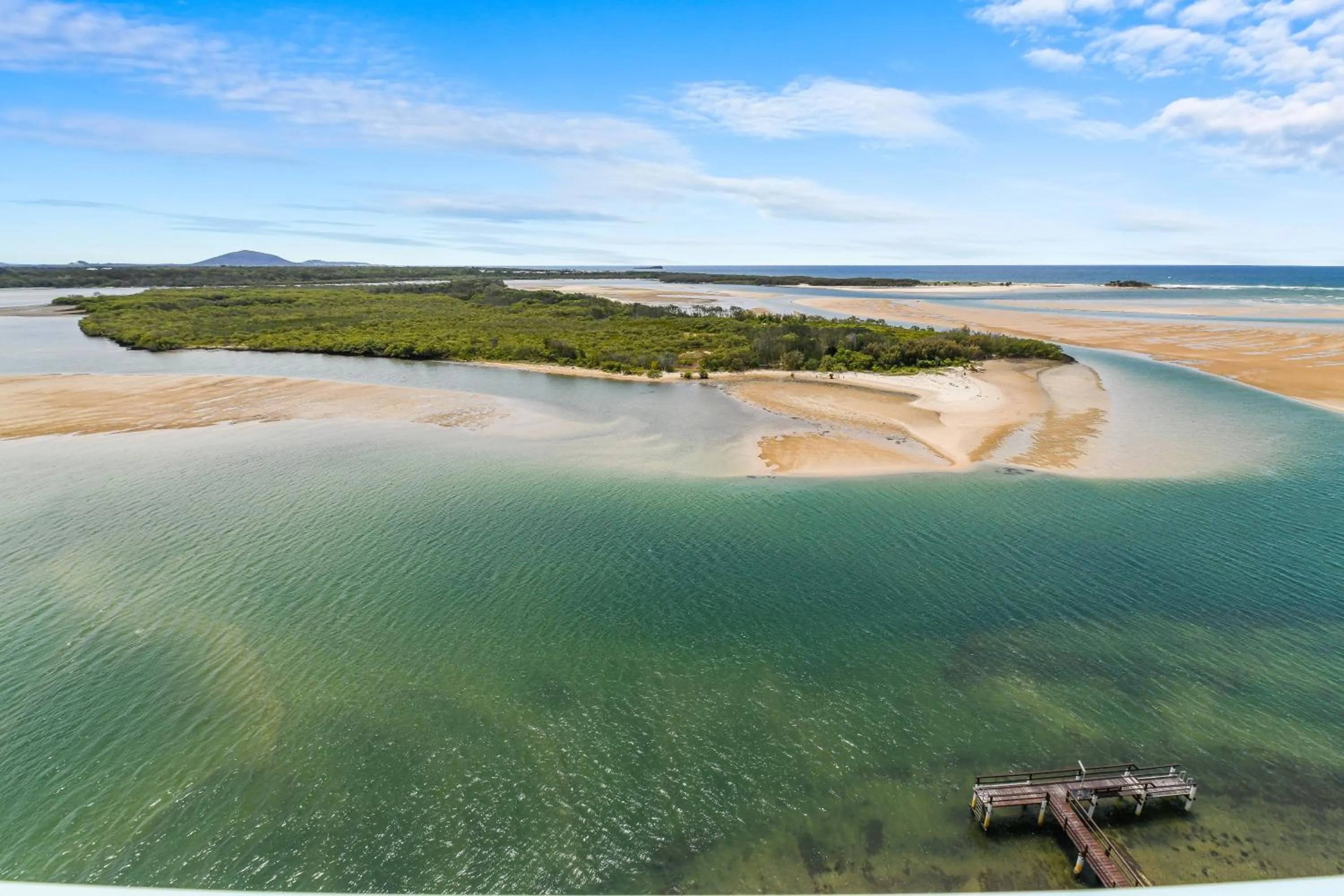 View (from property/room) in The Duporth Riverside