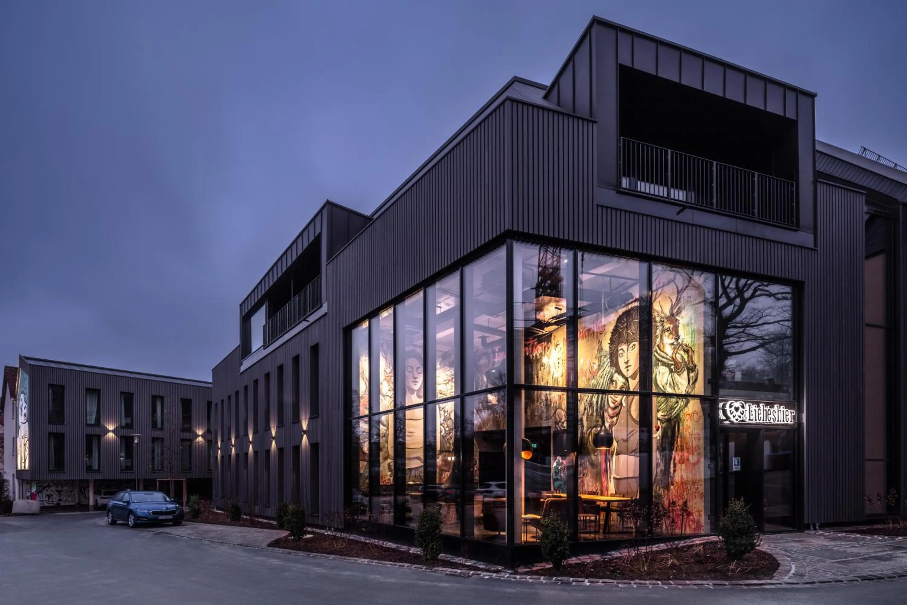 Property building in Liebesbier Urban Art & Smart Hotel