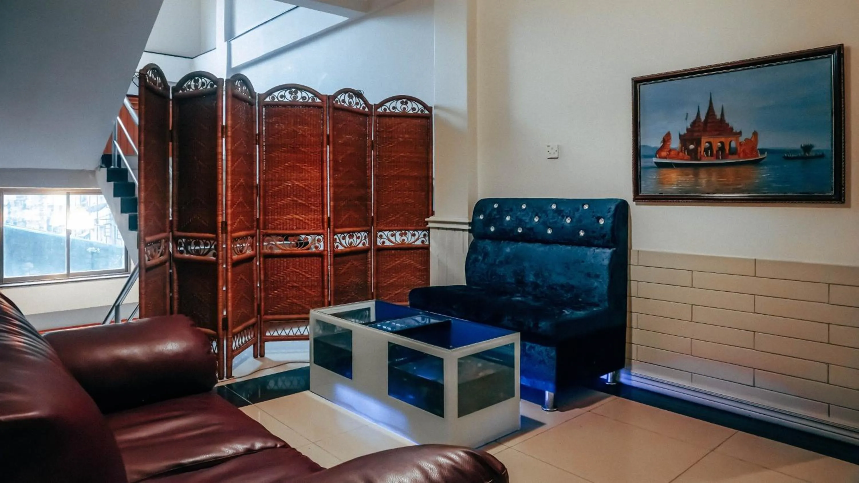 Decorative detail in Hotel 63