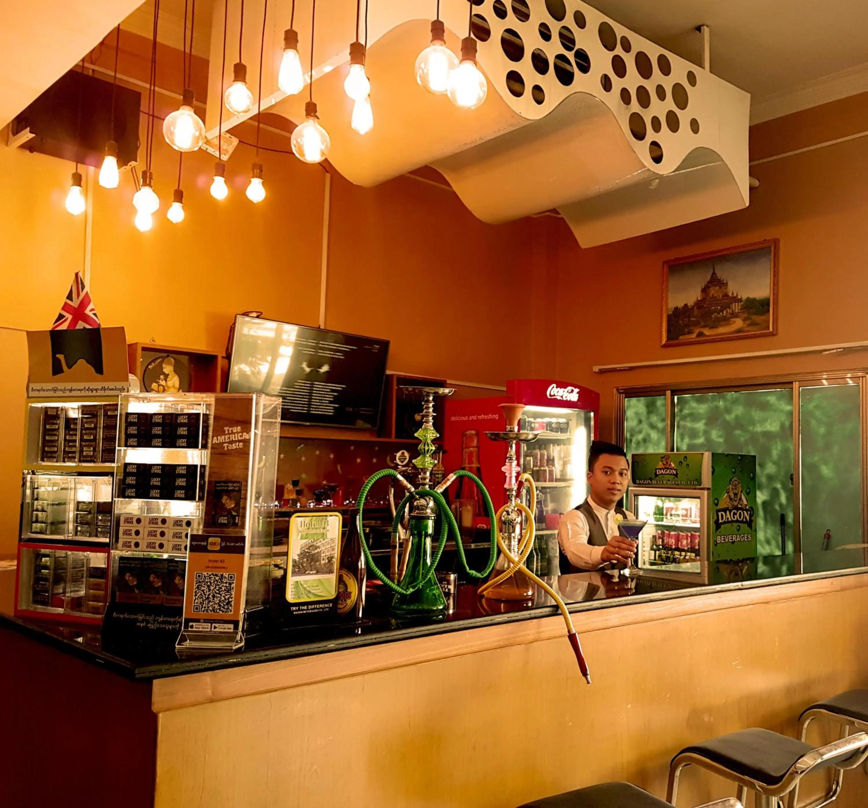 Food and drinks in Hotel 63