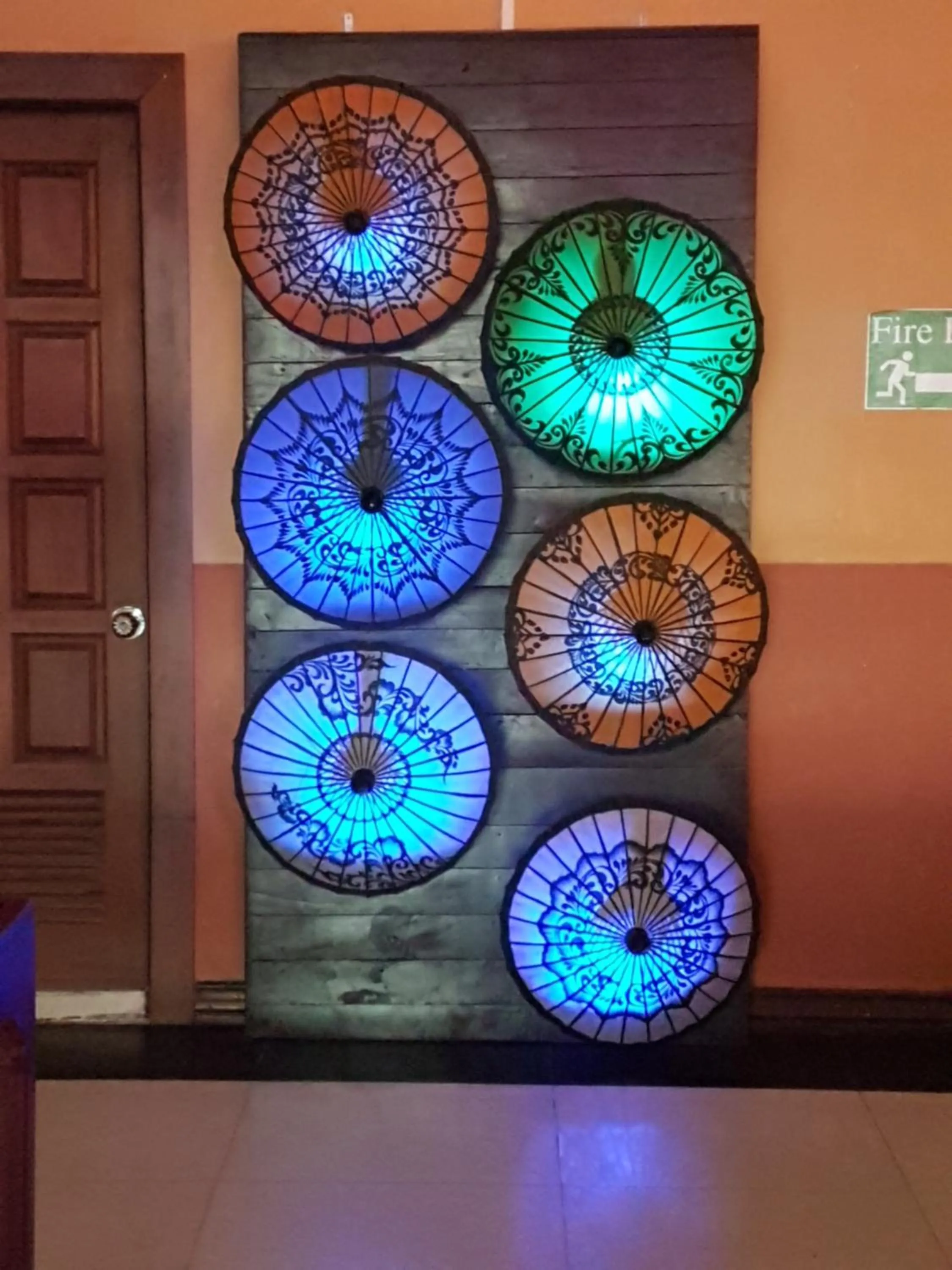 Decorative detail in Hotel 63