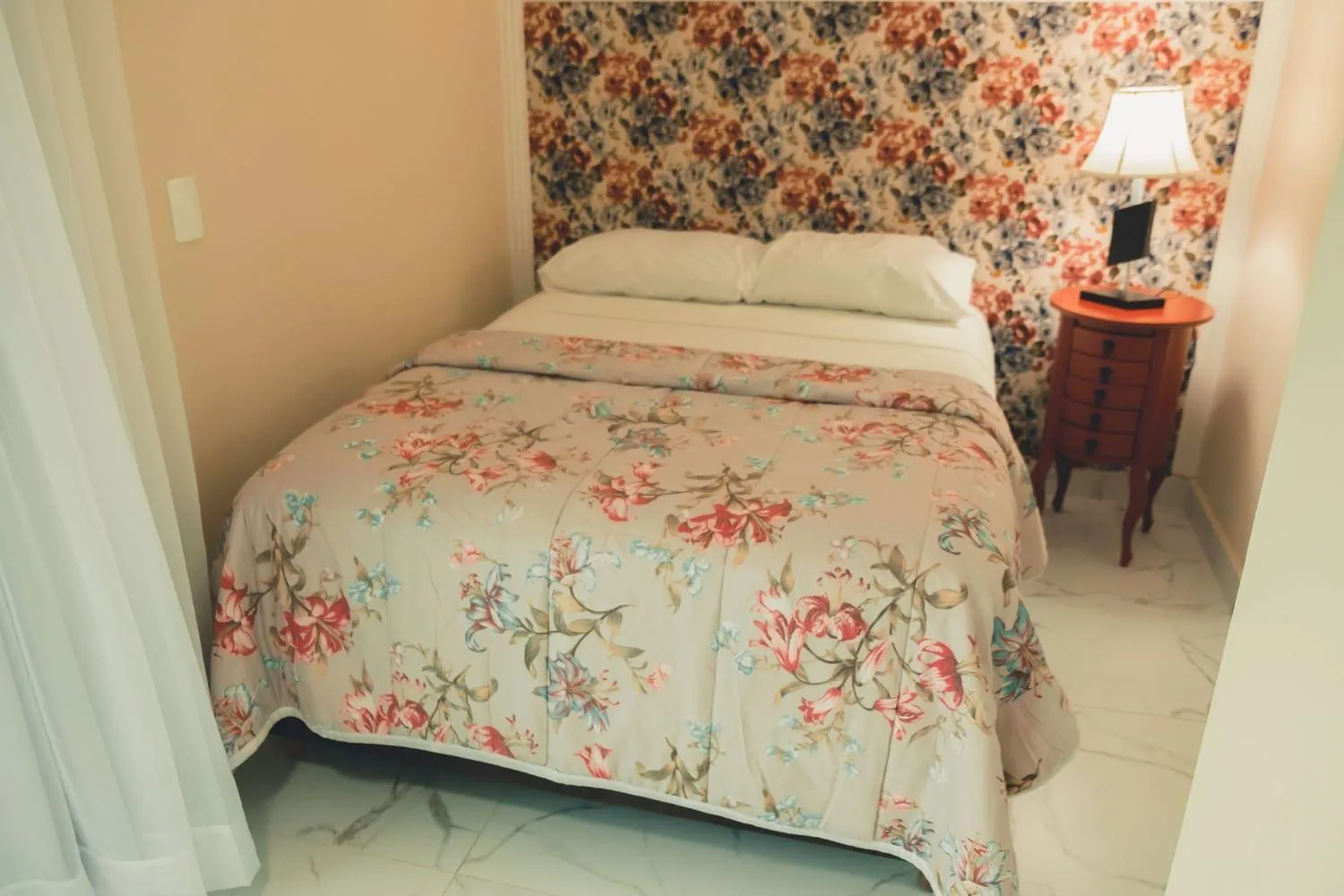 Bed in Pousada Cavalero