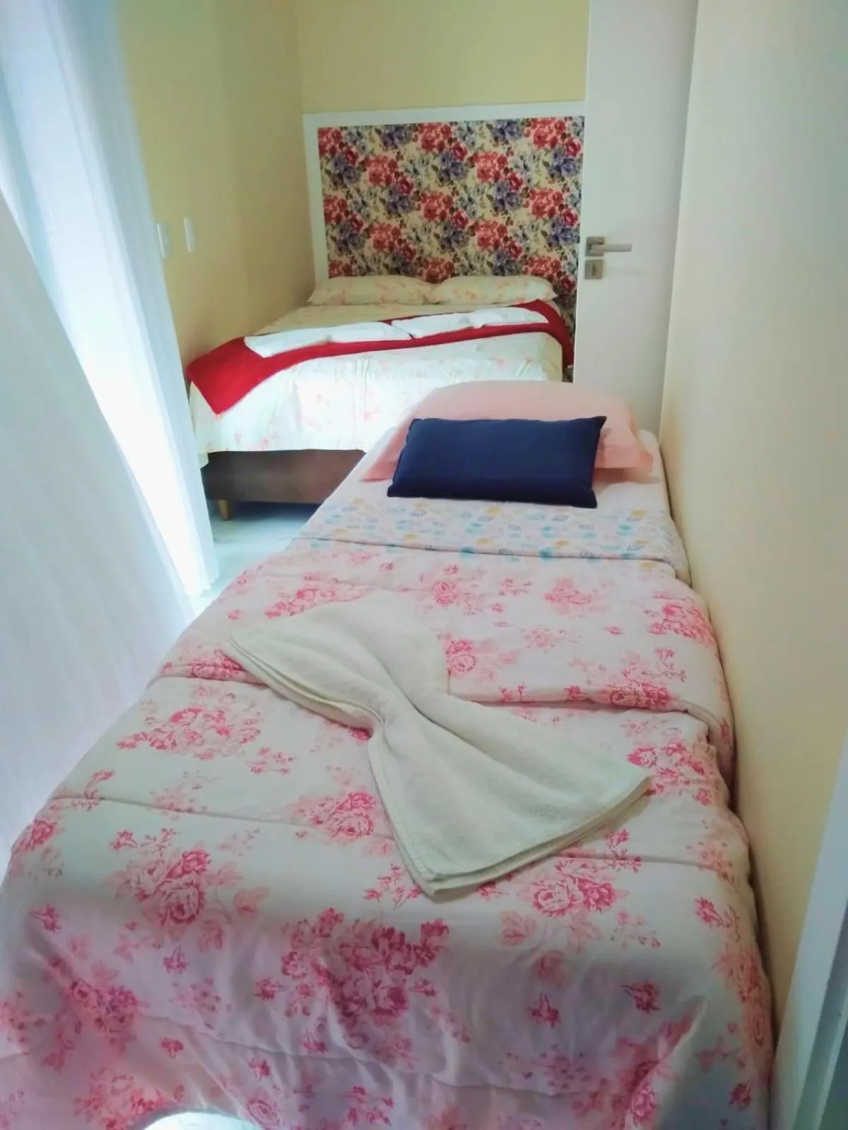 Bed in Pousada Cavalero